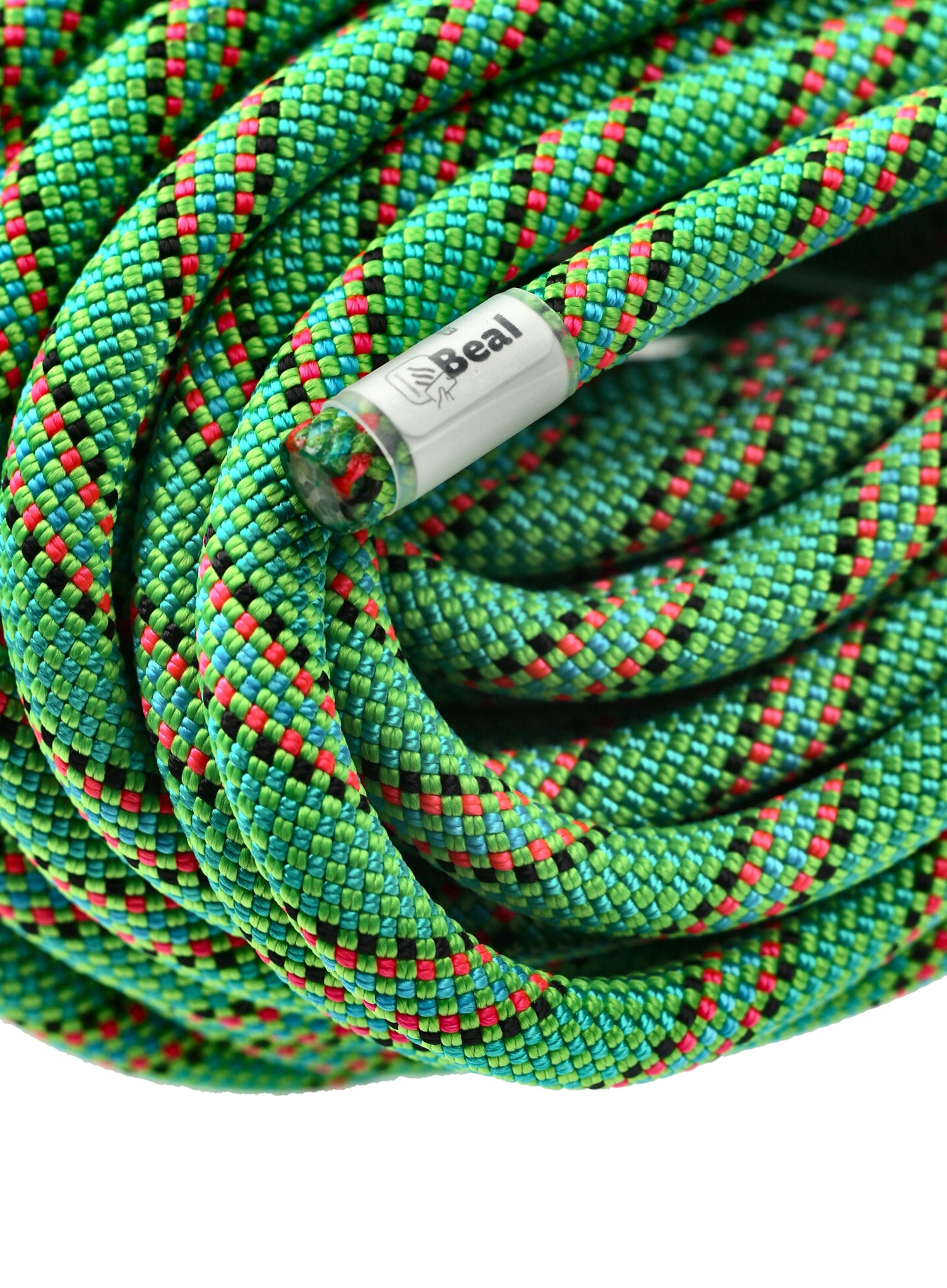 Dinamična vrv Beal Tiger Unicore 10 mm x 50 m Dry Cover  - green