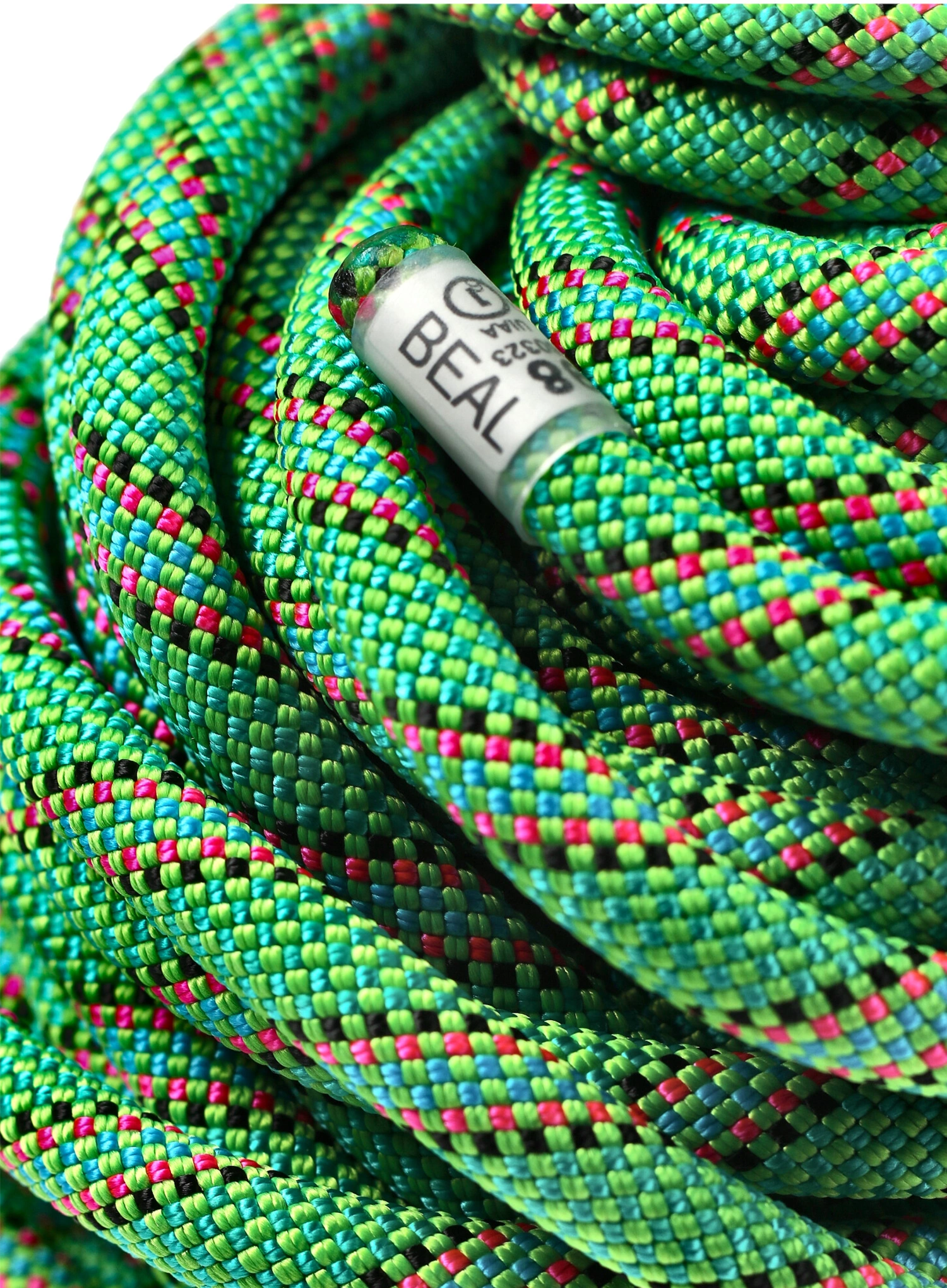 Dinamična vrv Beal Tiger Unicore 10 mm x 70 m Dry Cover  - green
