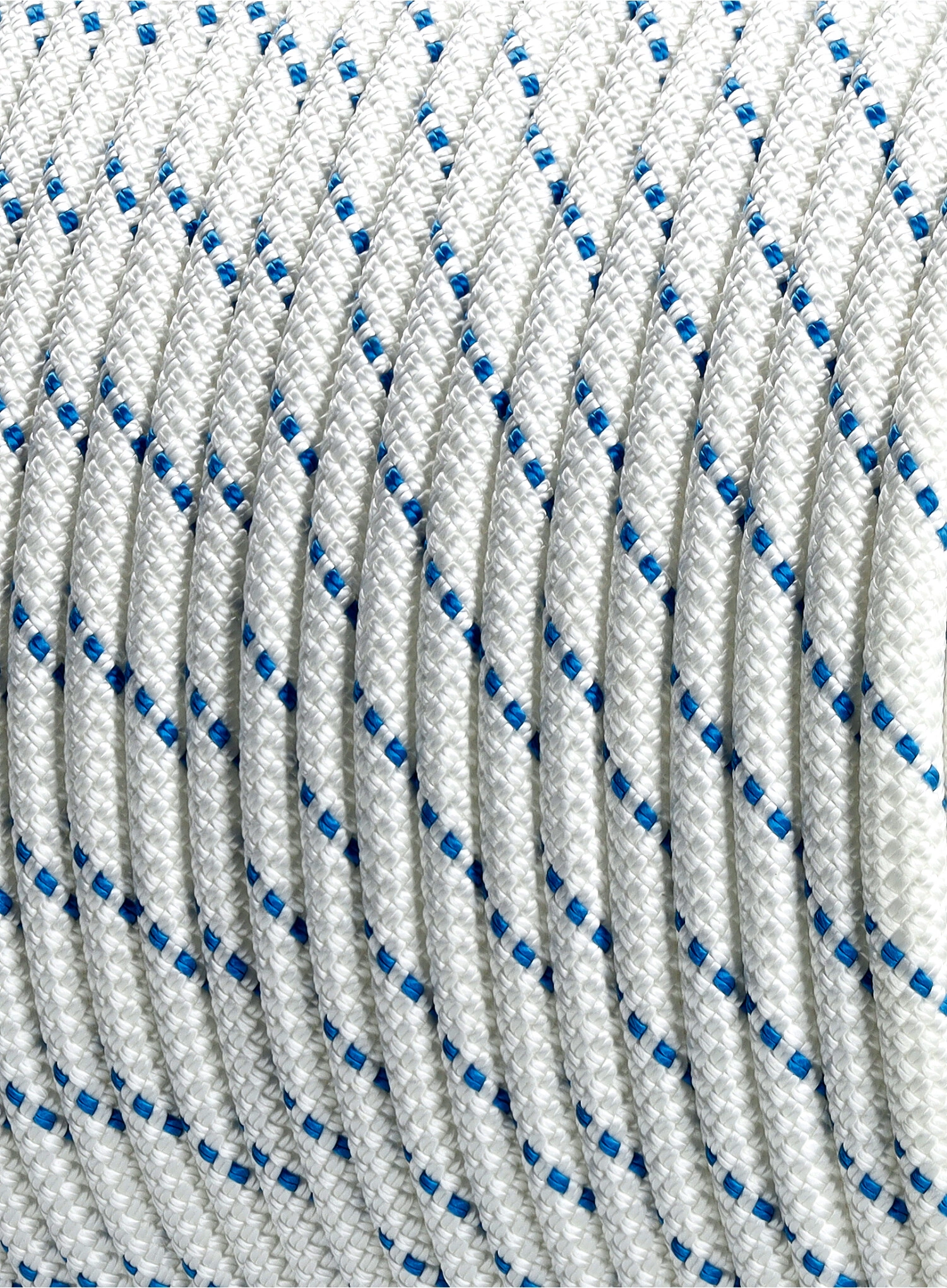 Polstatična vrv Beal Spelenium 10,5 mm - white/blue
