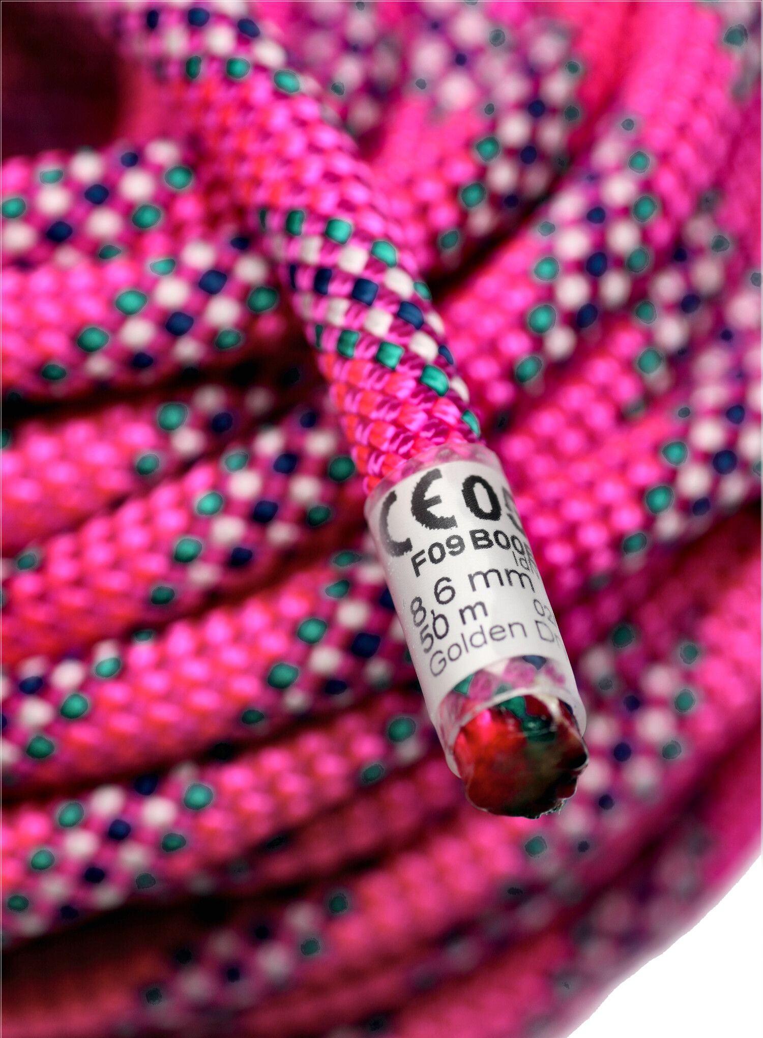 Dinamična vrv Beal Cobra Unicore Golden Dry 8,6 mm 50 m - fuchsia