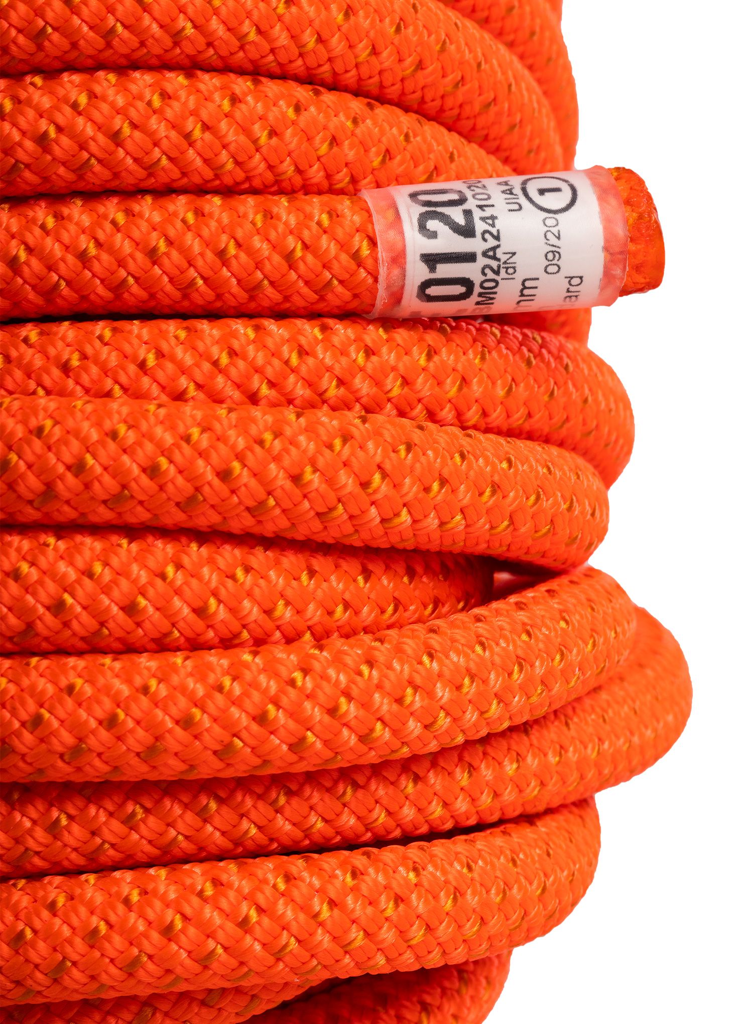 Dinamična vrv Beal Karma 9,8 mm 80 m Standard - solid orange