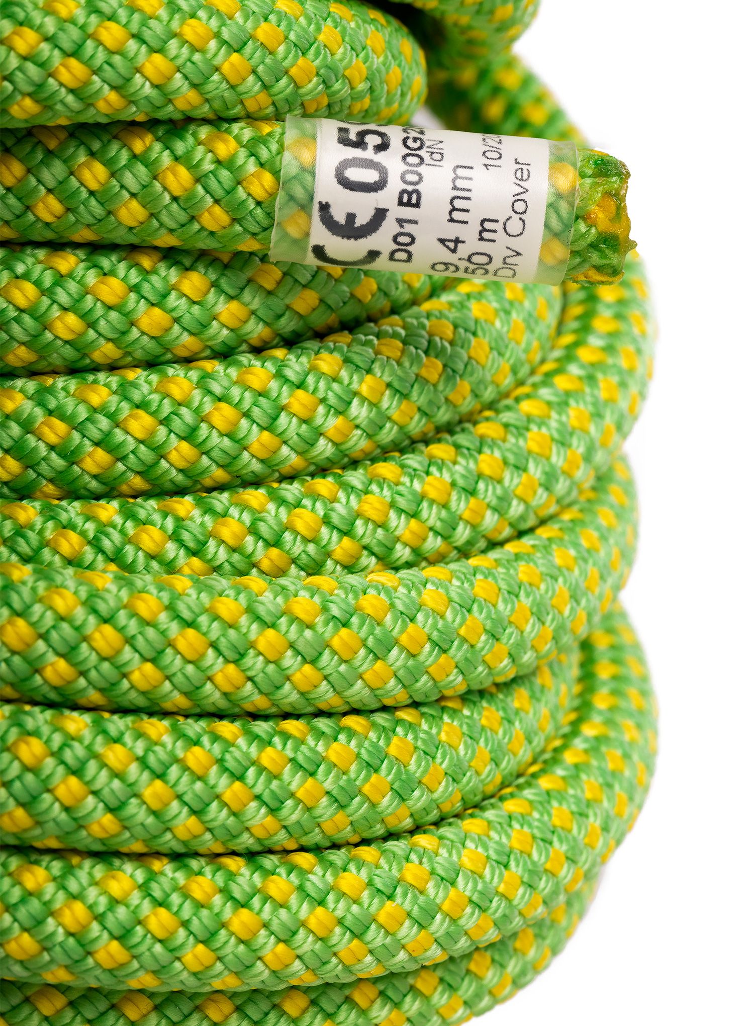 Dinamična vrv Beal Stinger III 9,4 mm 50 m Unicore Dry Cover - anis