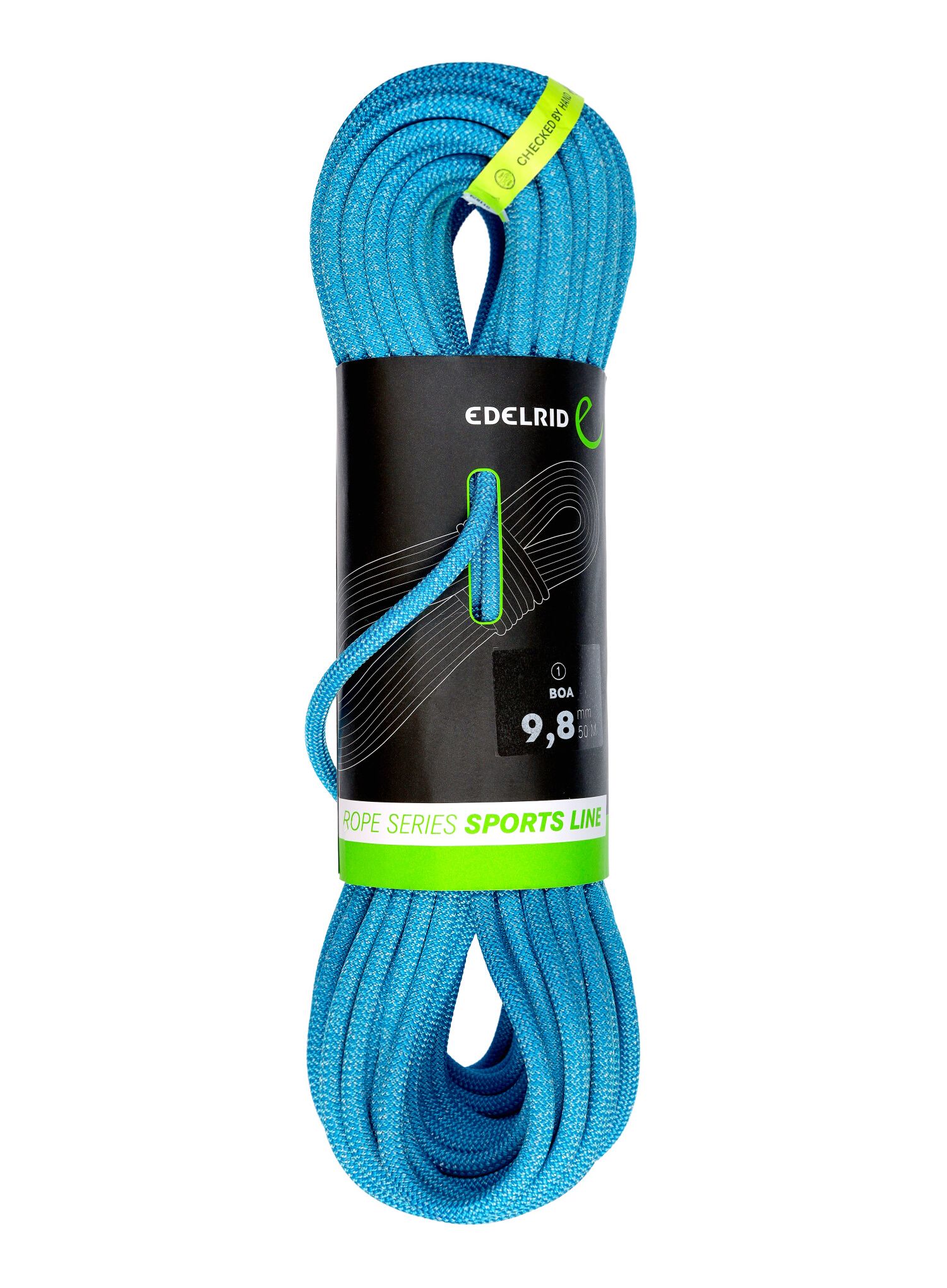 Plezalna vrv Edelrid Boa 9,8 mm 50 m - blue