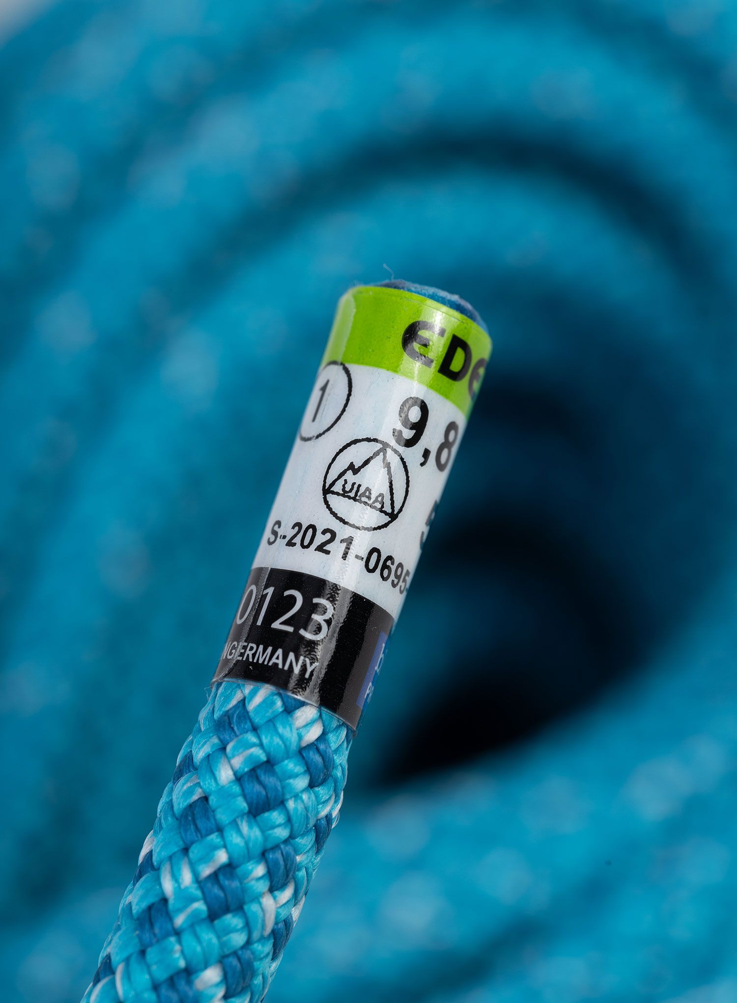 Dinamična vrv Edelrid Heron Eco Dry 9,8 mm 50 m - icemint