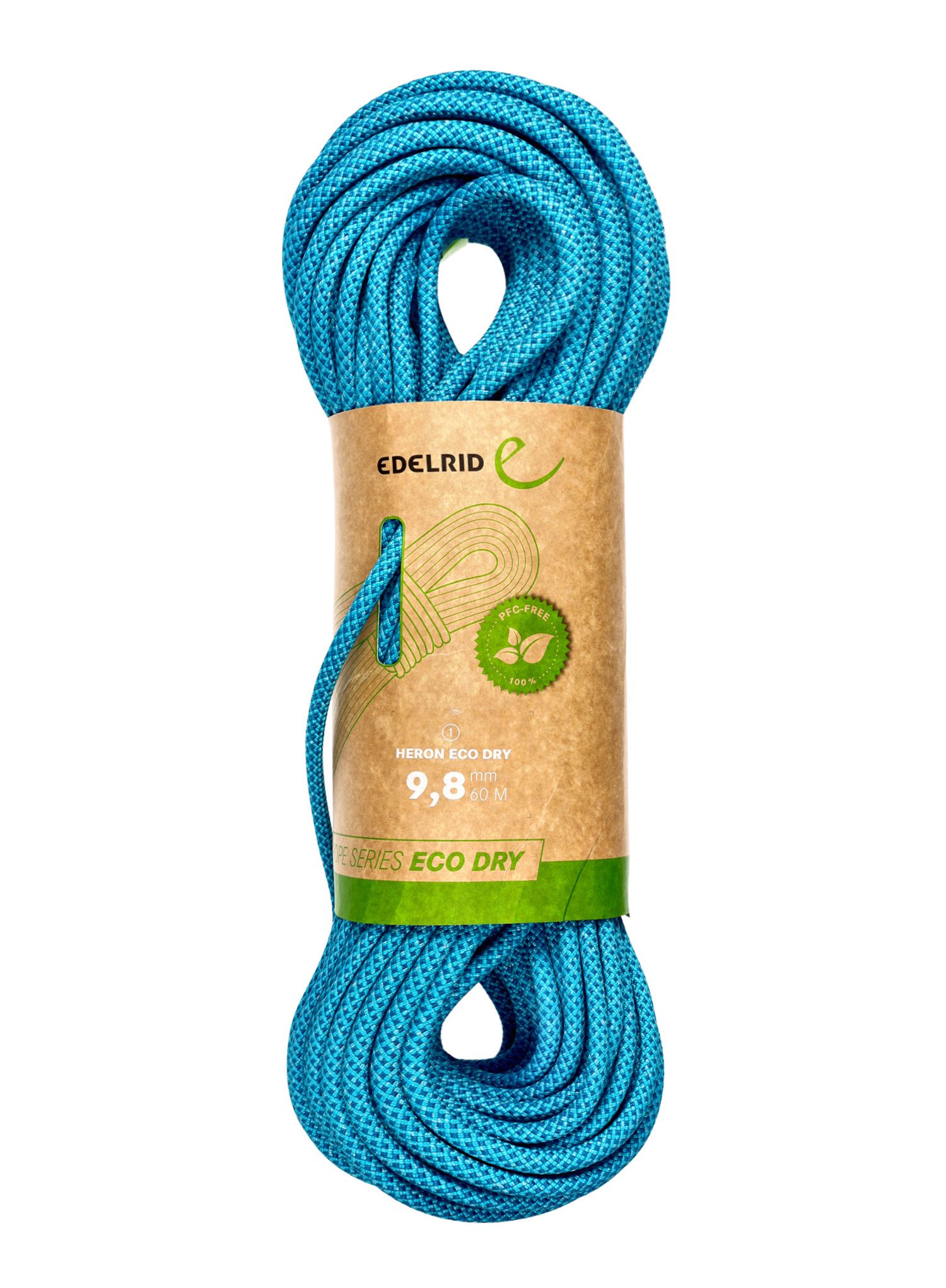 Dinamična vrv Edelrid Heron Eco Dry 9,8 mm 60 m - icemint