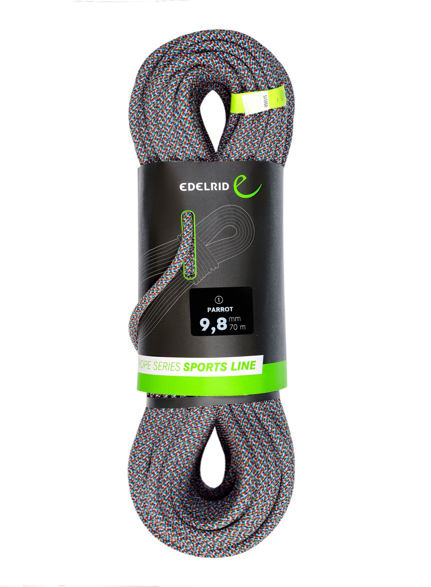 Dinamična vrv Edelrid Parrot 9,8 mm 70 m - assorted