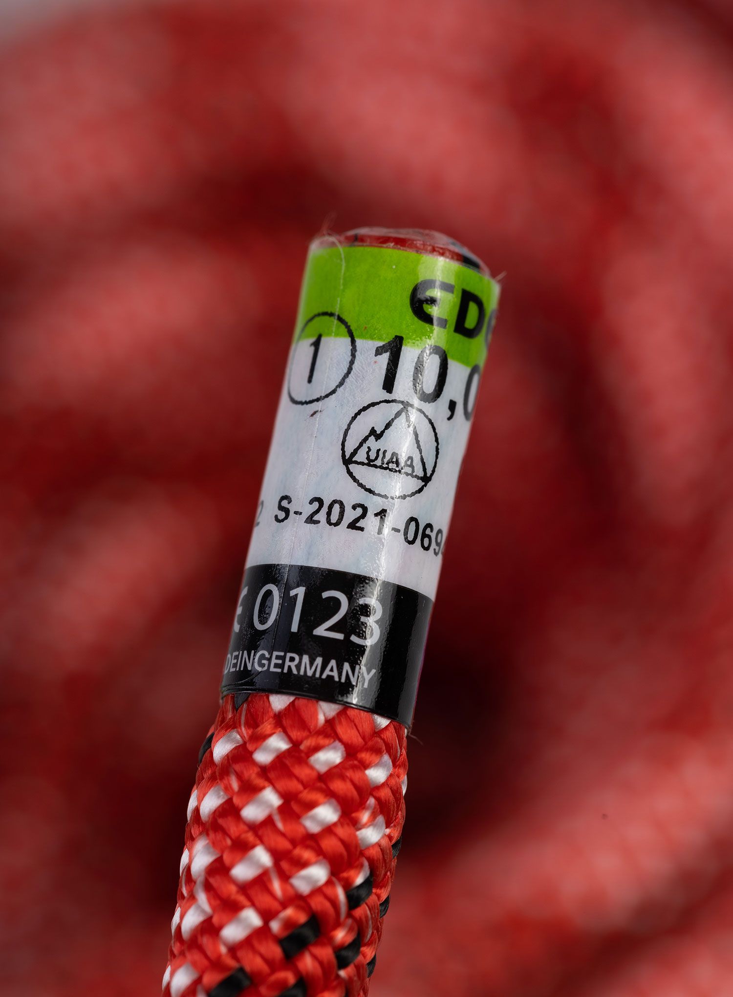 Dinamična vrv Edelrid Python 10 mm 50 m - red