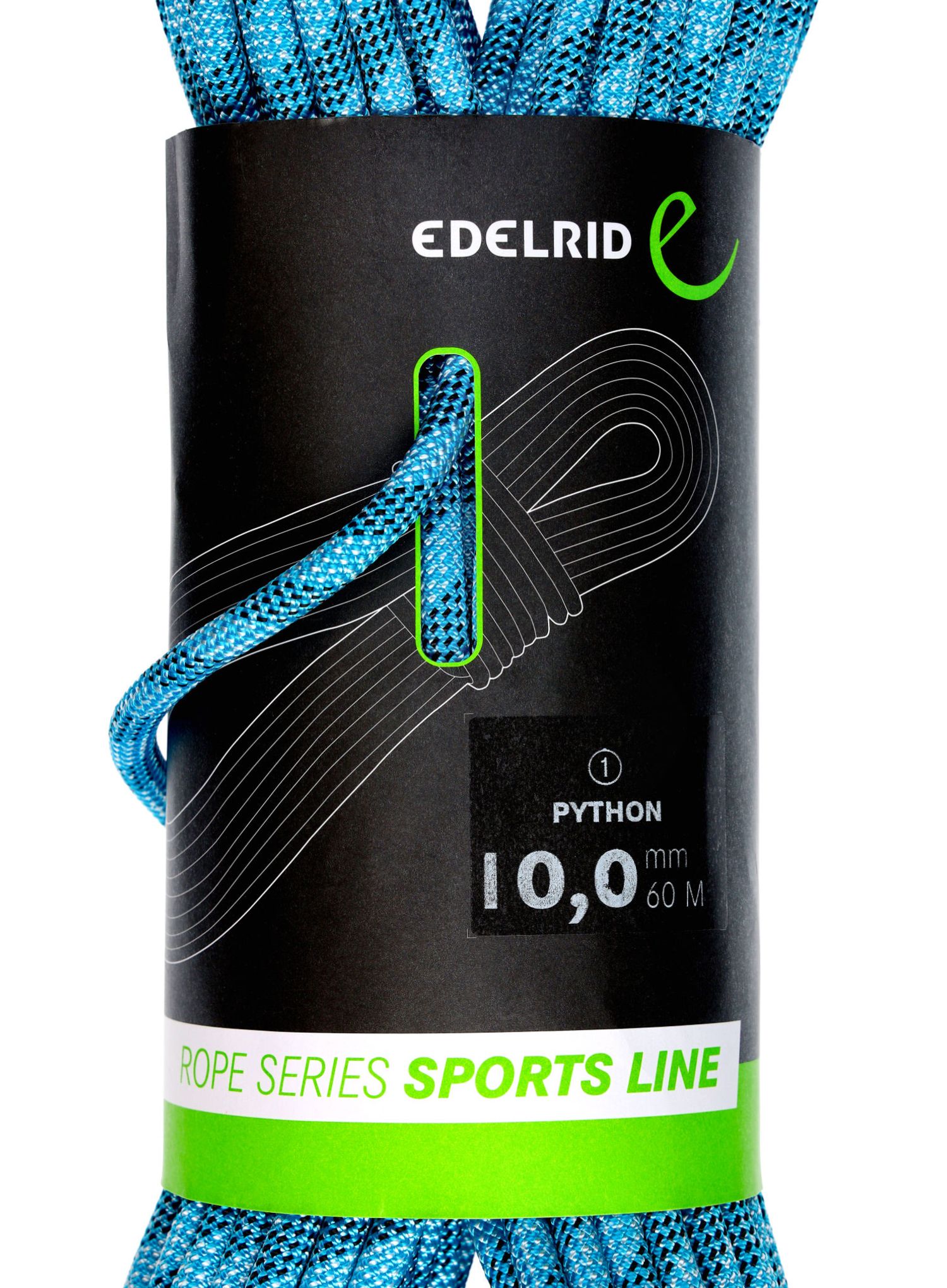 Dinamična vrv Edelrid Python 10 mm 60 m - blue