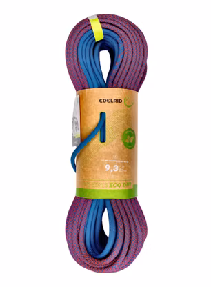 Plezalna vrv Edelrid Tommy Caldwell Eco Dry CT 9,3 mm 60 m - pink/turquoise