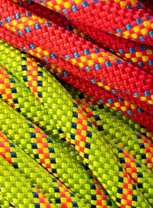 Polovična vrv Beal Legend 8,3 mm 50m x 2 - green/pink