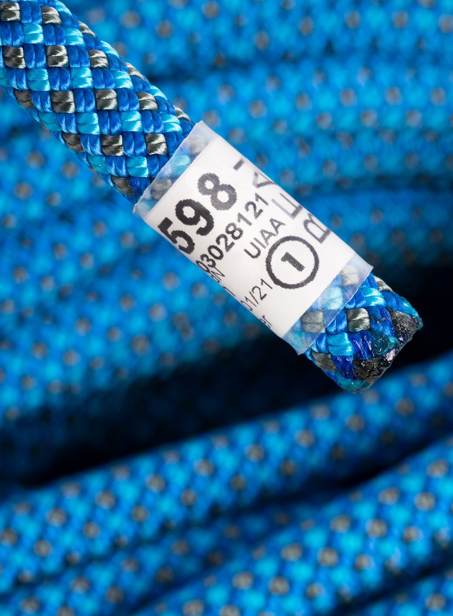 Plezalna vrv Beal Stinger III 9,4 mm 50 m Unicore Dry Cover - blue