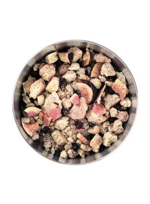 Dehidrirana hrana LYOFOOD Kokosova ovsena kaša z borovnicami, figami in chia semeni 300g