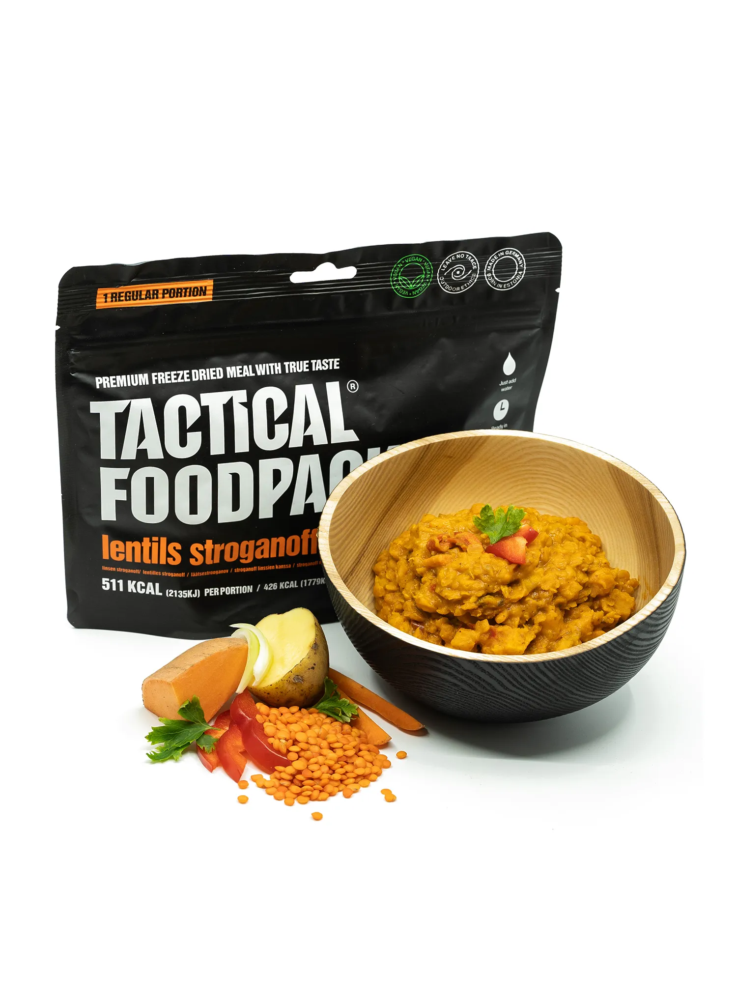 Liofilizat Tactical Foodpack Leča Strogonoff 440 g