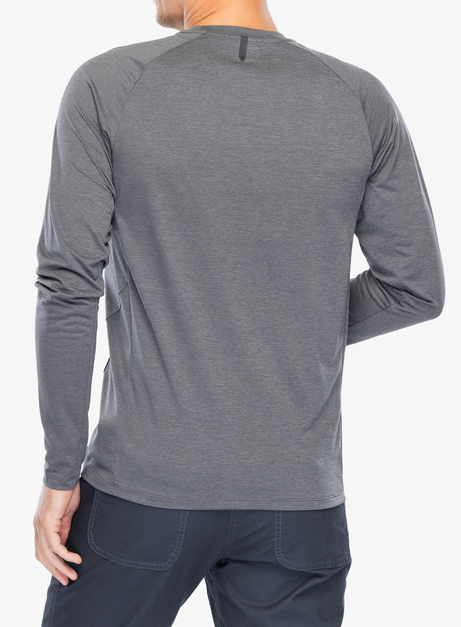 Majica z dolgimi rokavi Black Diamond Lightwire Tech Tee L/S - steel grey
