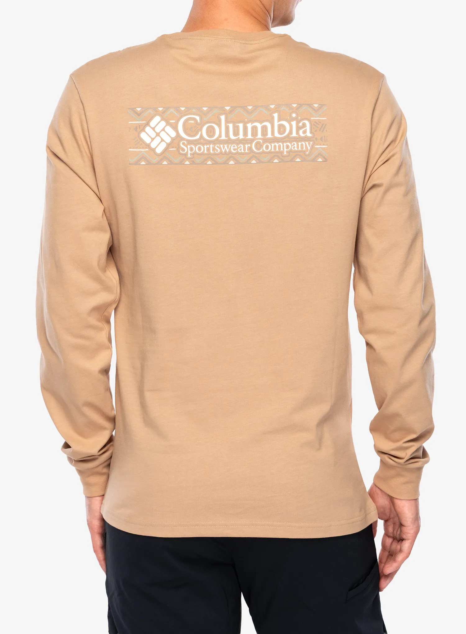 Majica z dolgimi rokavi Columbia Explorers Canyon LS T-Shirt - canoe/branded blanket