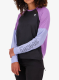 Ženski longsleeve Mons Royale Tarn Merino Bike Wind Jersey - skyline/bloom/black
