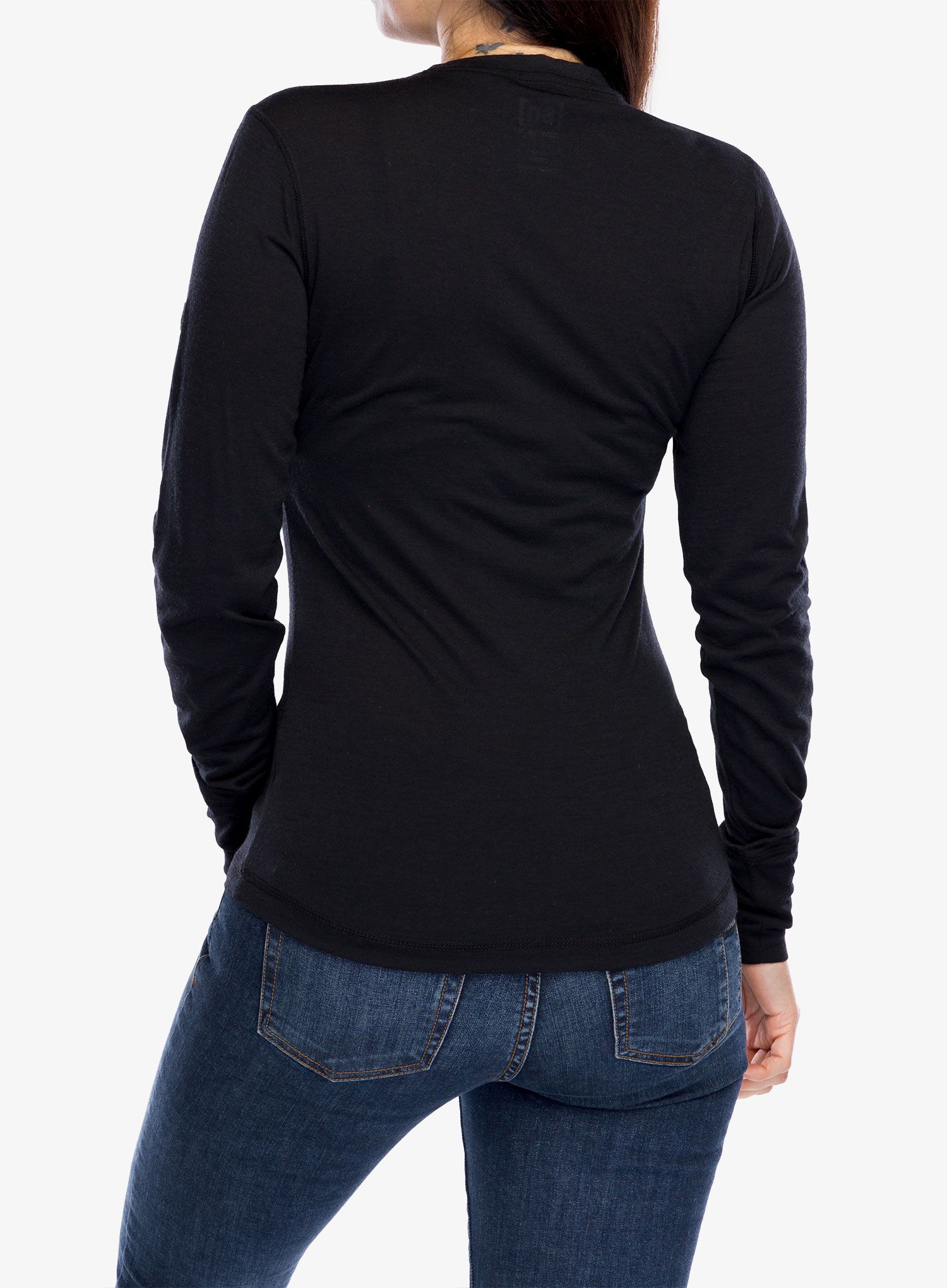 Ženski longsleeve Super.natural Tundra175 Ls - jet black