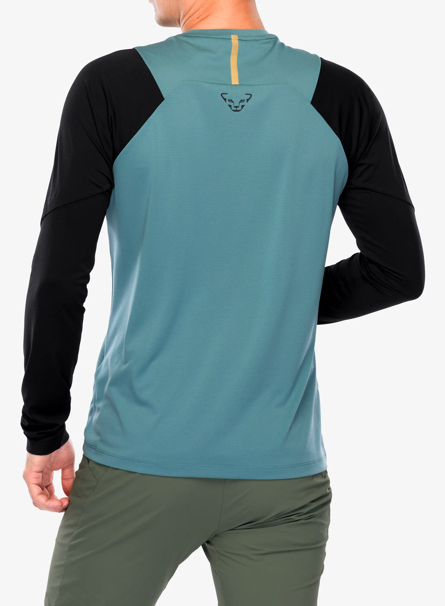 Majica z dolgimi rokavi Dynafit Transalper L/S Tee - atlantic/black out
