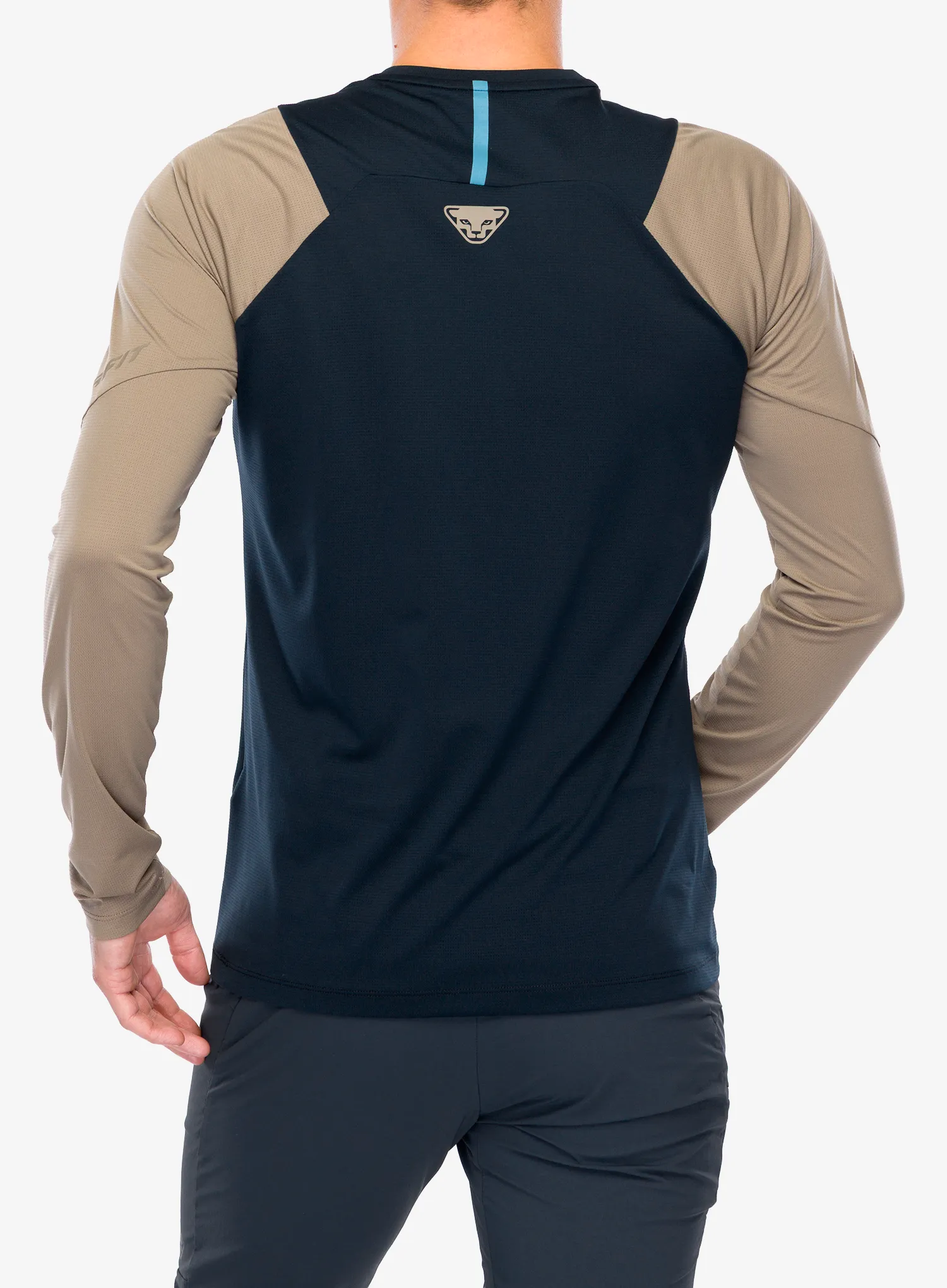Majica z dolgimi rokavi Dynafit Transalper L/S Tee - blueberry fallen rock