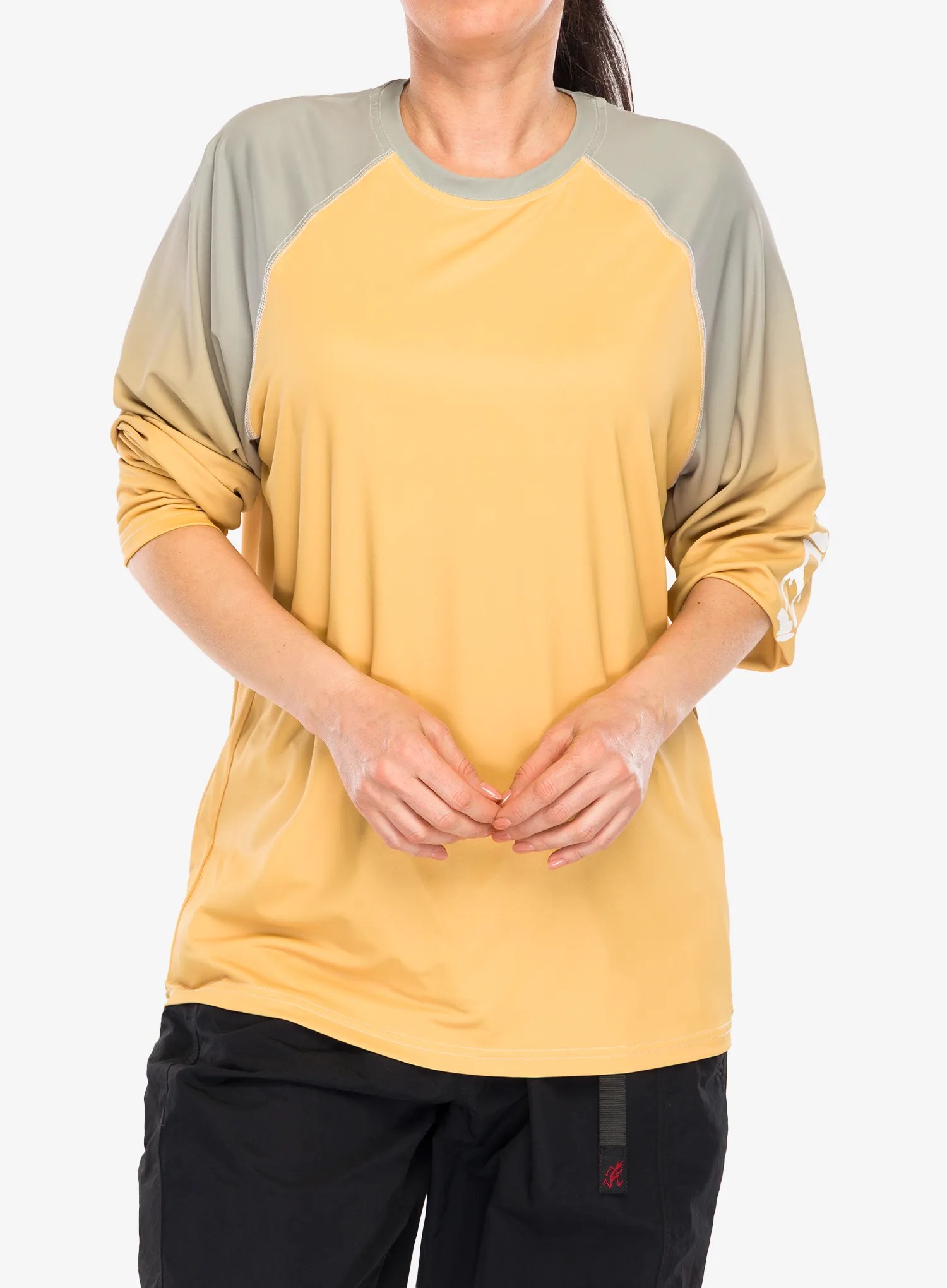 Majica z dolgimi rokavi Gramicci Upf-Shield Long Sleeve Top - sunlit