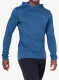 Majica z dolgimi rokavi Mountain Equipment Glace Hooded Top - admiral blue