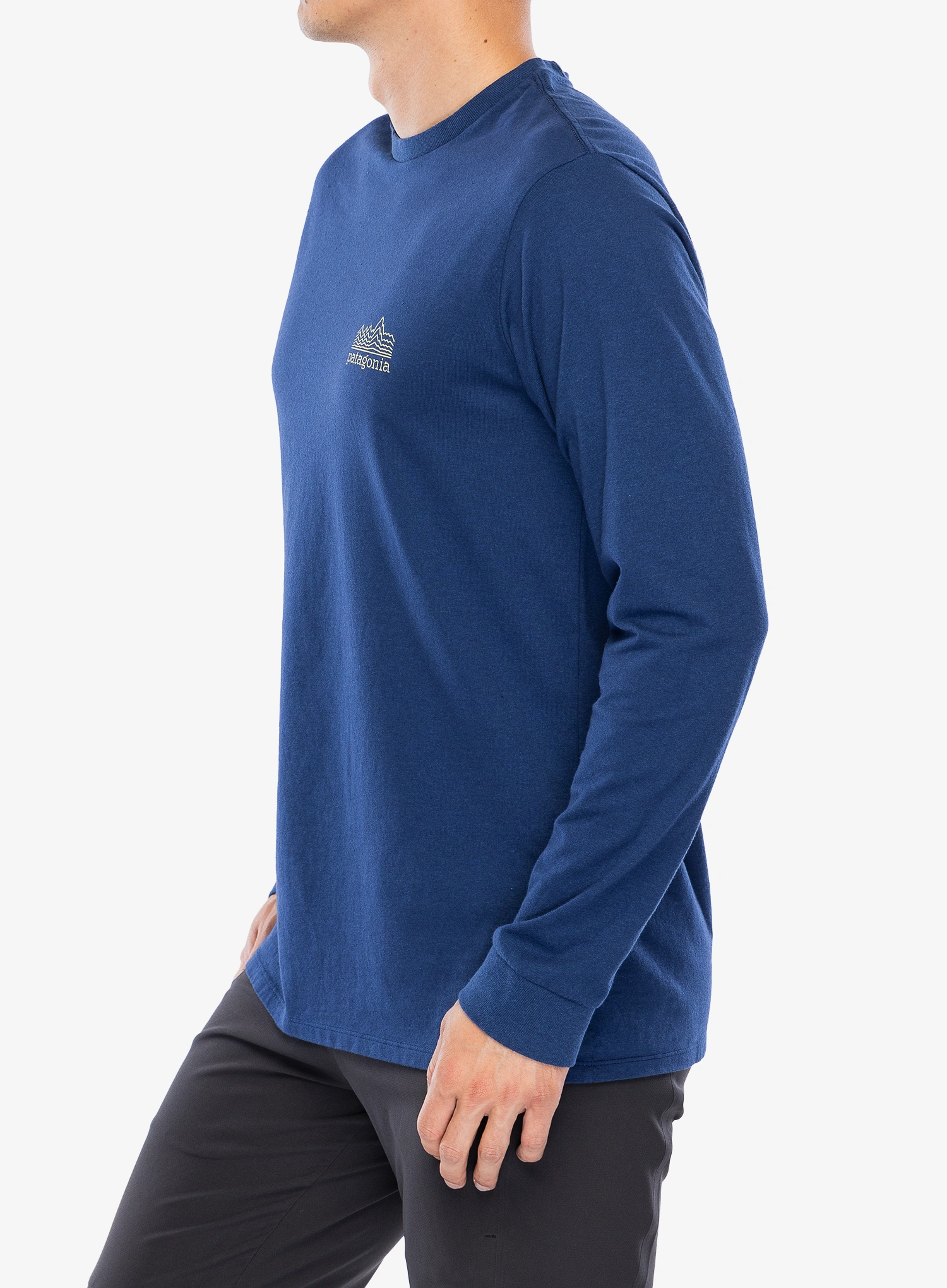 Majica z dolgimi rokavi Patagonia L/S Strataspire Responsibili-Tee - clement blue