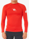 Majica z dolgimi rokavi Rip Curl Lycra Waves Upf Perf L/S - lava red