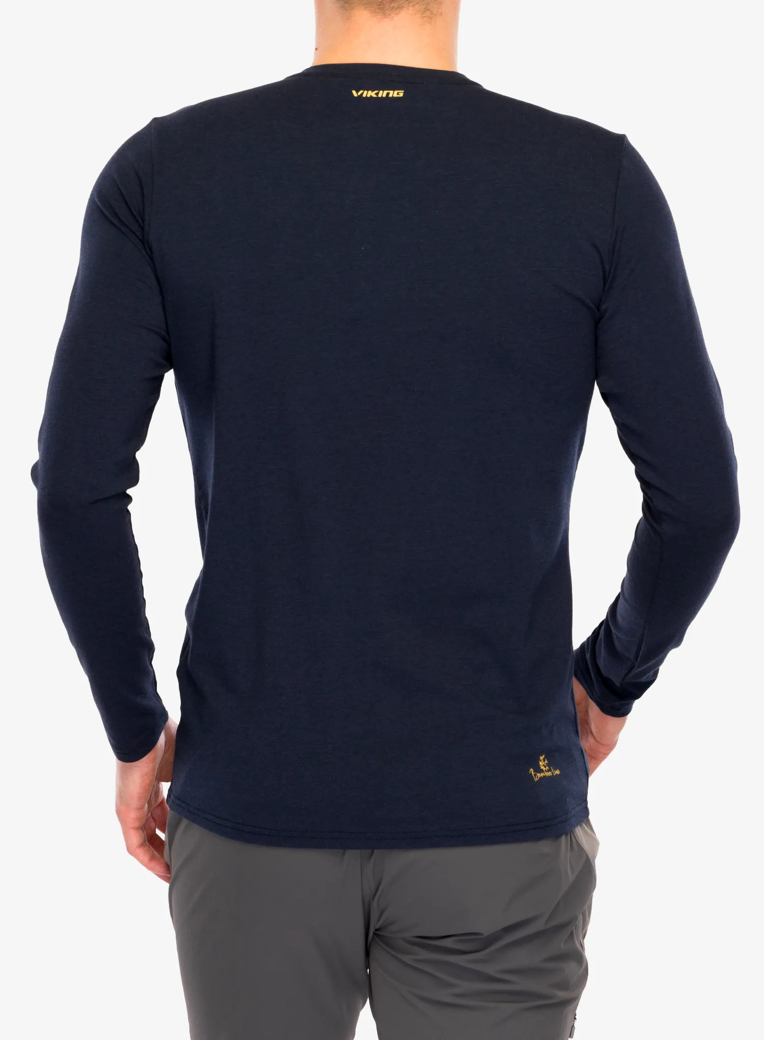Majica z dolgimi rokavi Viking Escalante Bamboo - navy