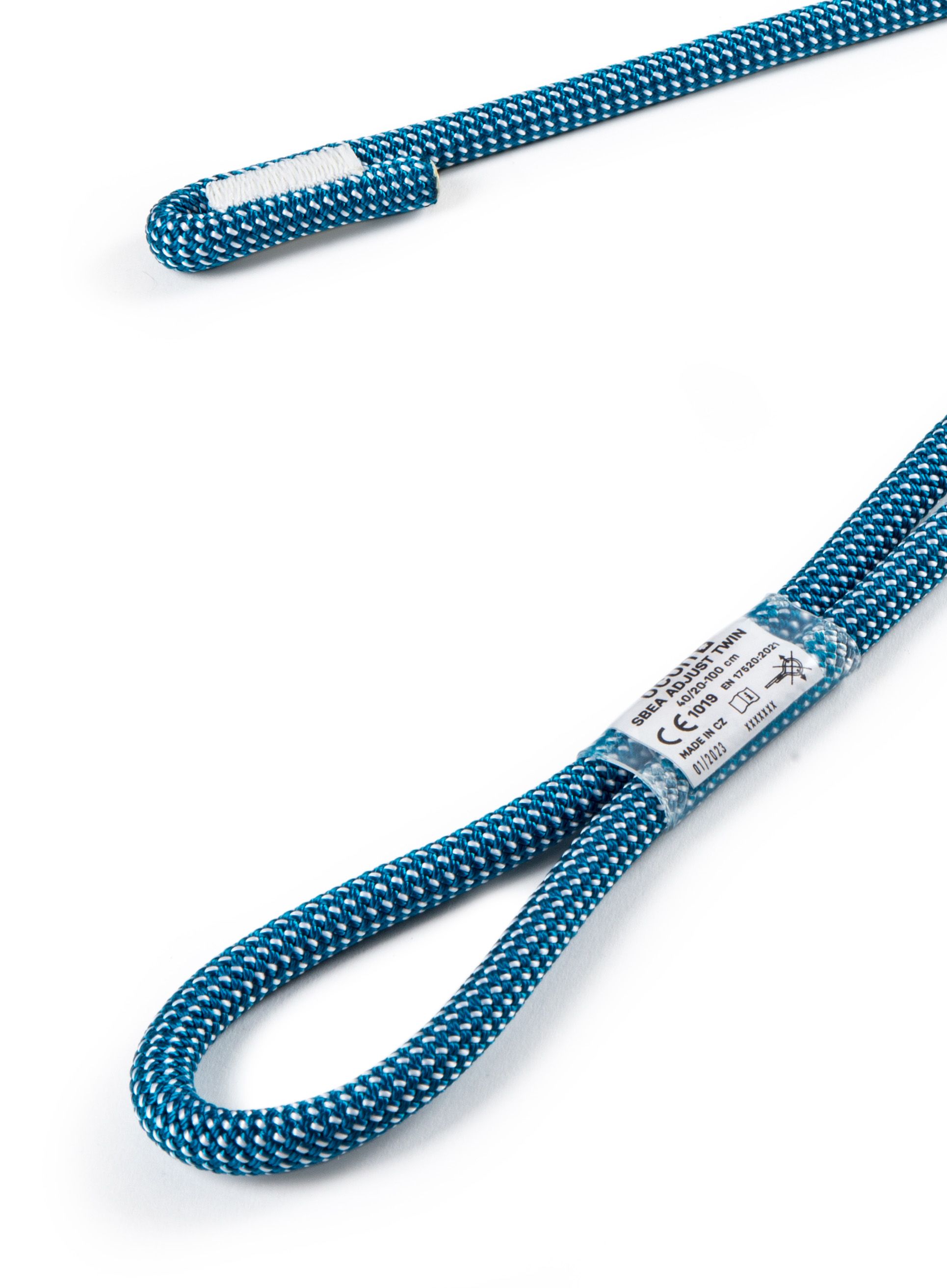 Samovarovalni komplet Ocun Sbea Adjust Twin 40/20-100 cm - blue/white