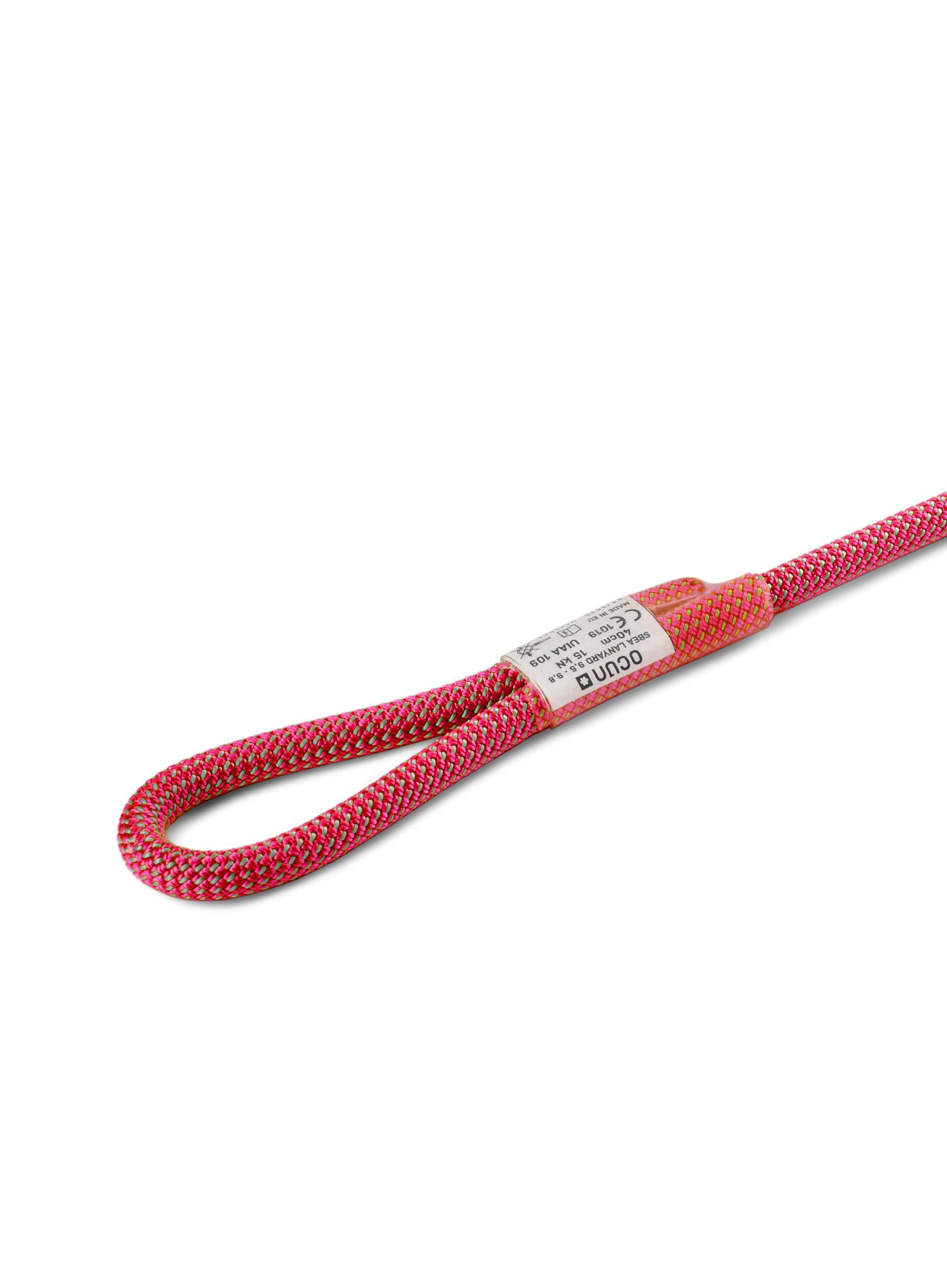 Samovarovalni komplet Ocun Sbea Lanyard 9,5-9,8 mm 40 cm - red