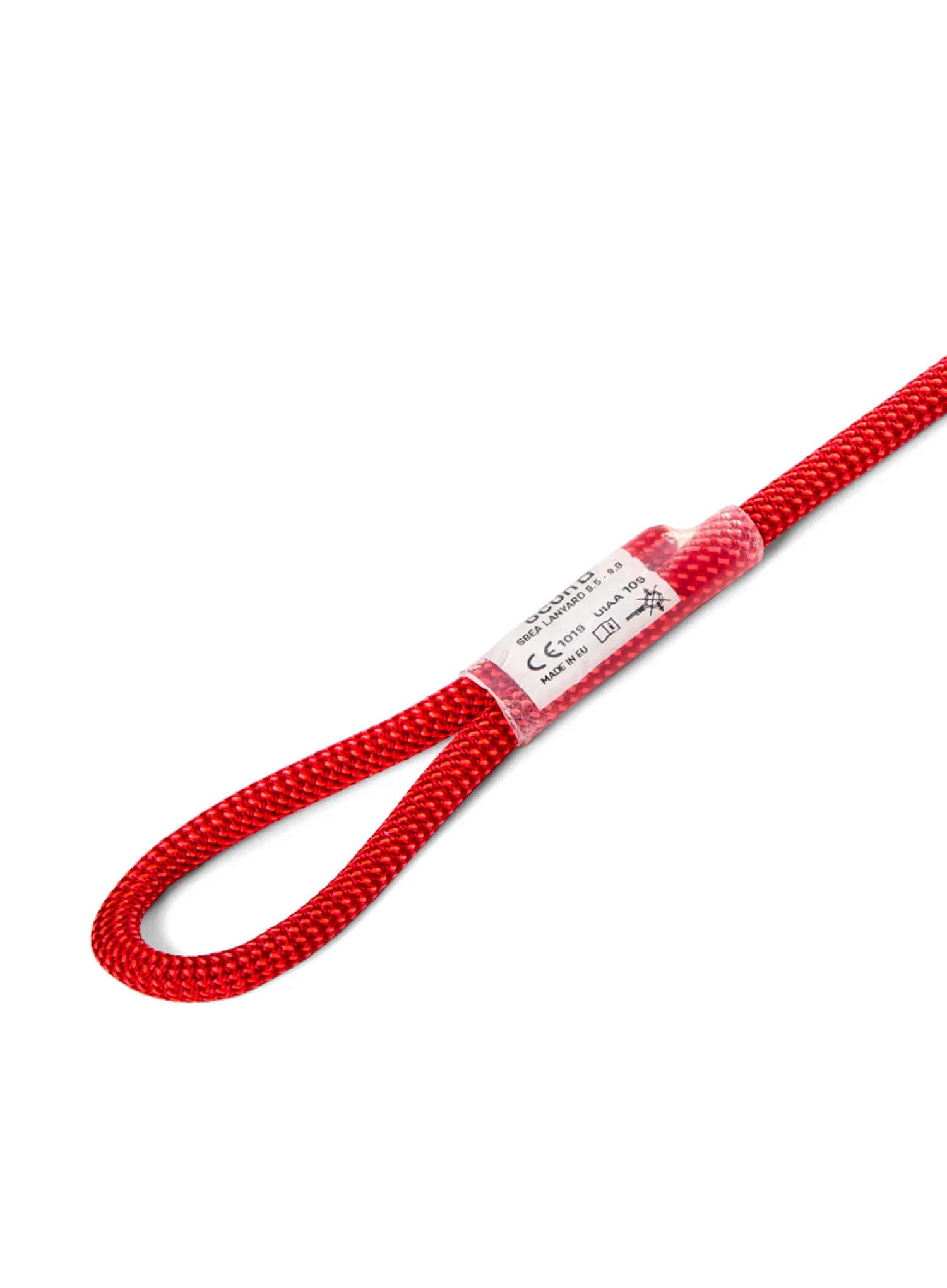 Samovarovalni komplet Ocun Sbea Lanyard 9,5-9,8 mm 40 cm - red/red