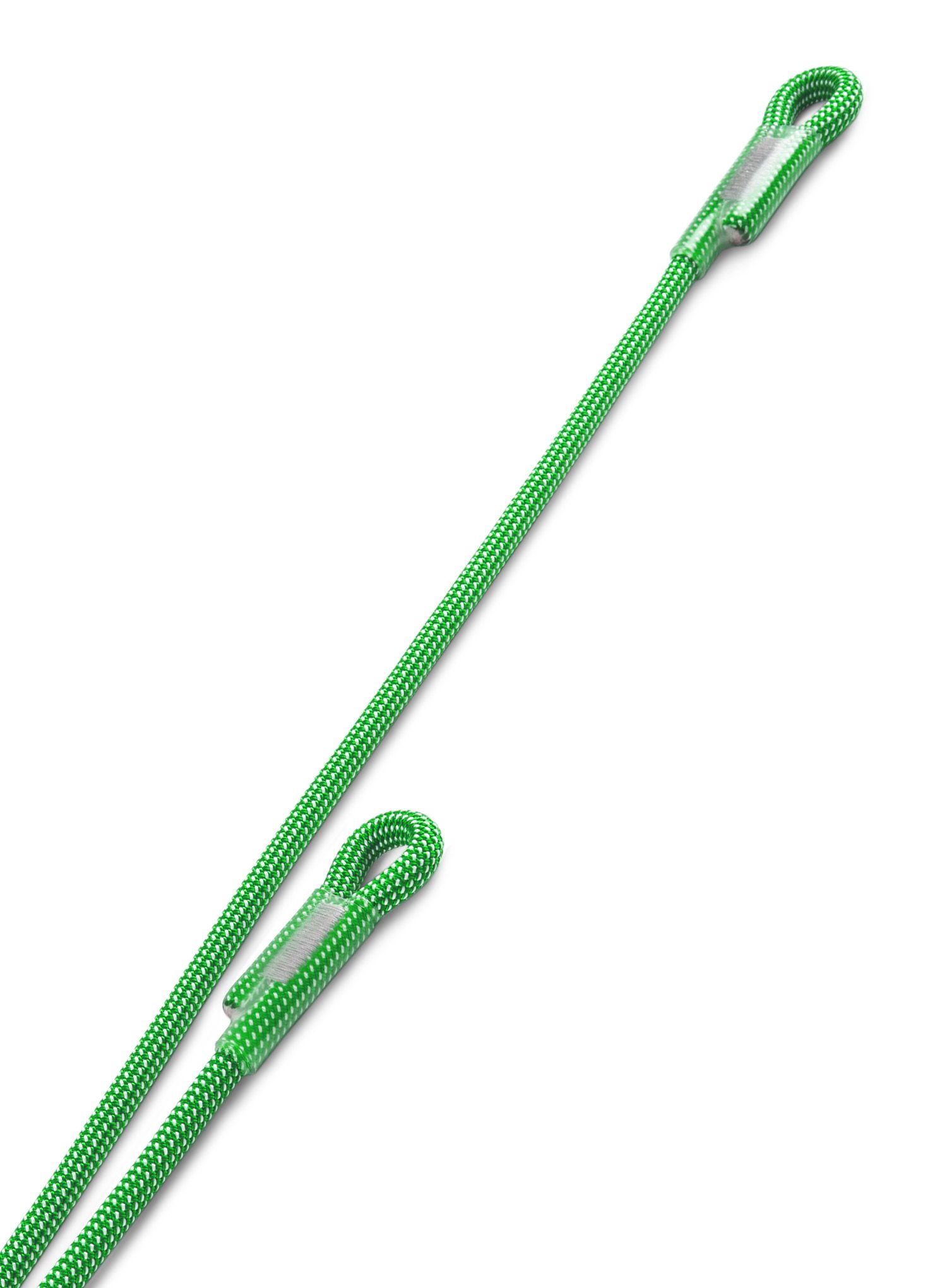 Samovarovalni komplet Ocun Sbea Twin Lanyard 9,5-9,8 mm 40/75 cm - green/ice mint