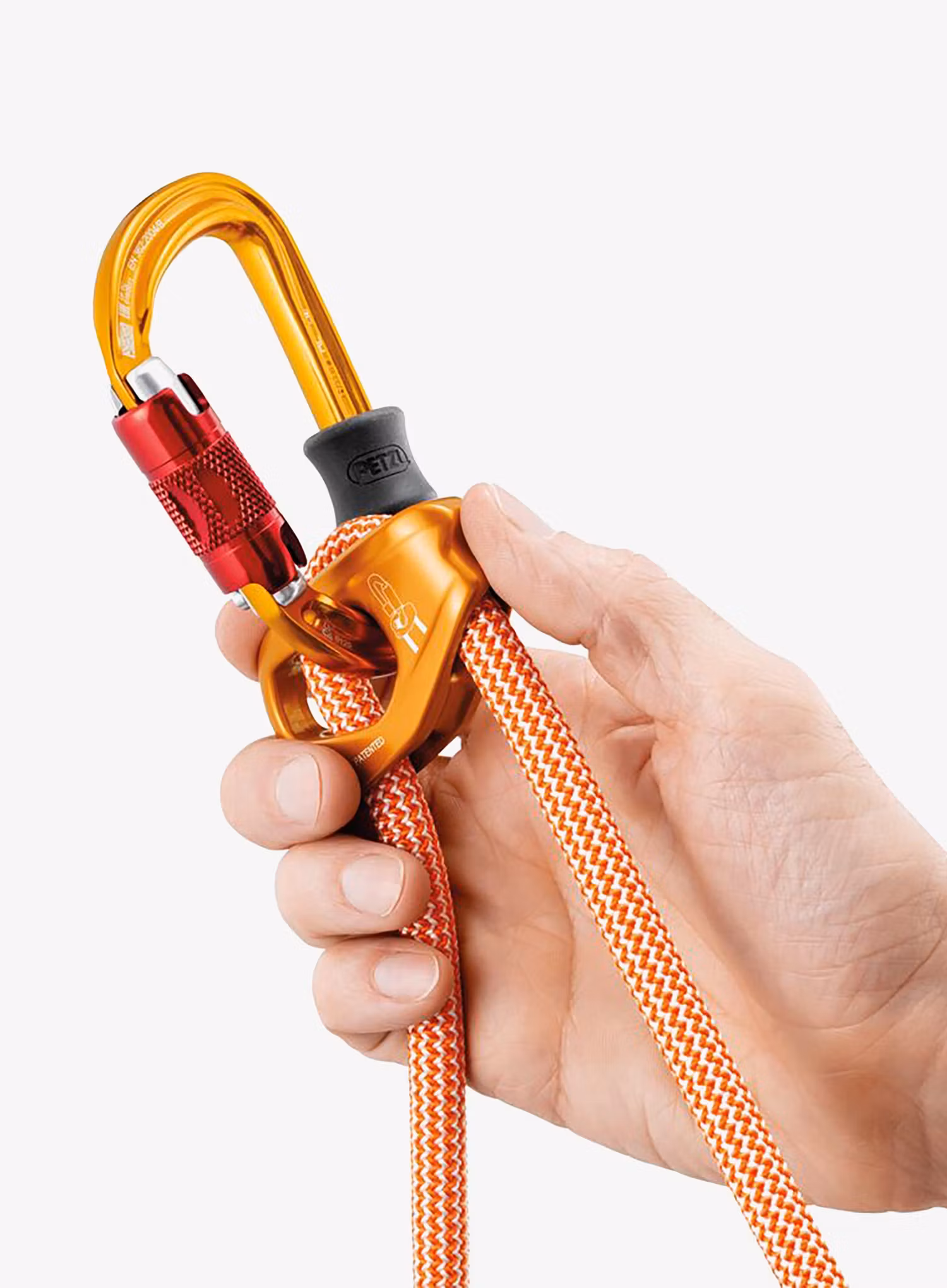 Samovarovalni komplet Petzl Connect Adjust - orange