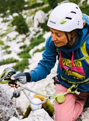 Samovarovalni komplet Edelrid Cable Comfort VI - oasis
