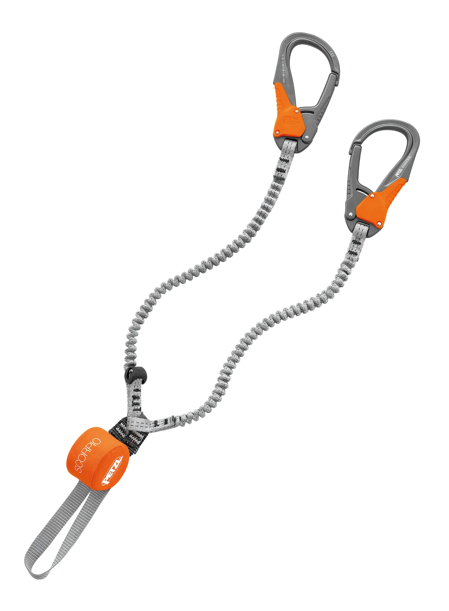 Samovarovalni komplet Petzl Scorpio Eashook - orange