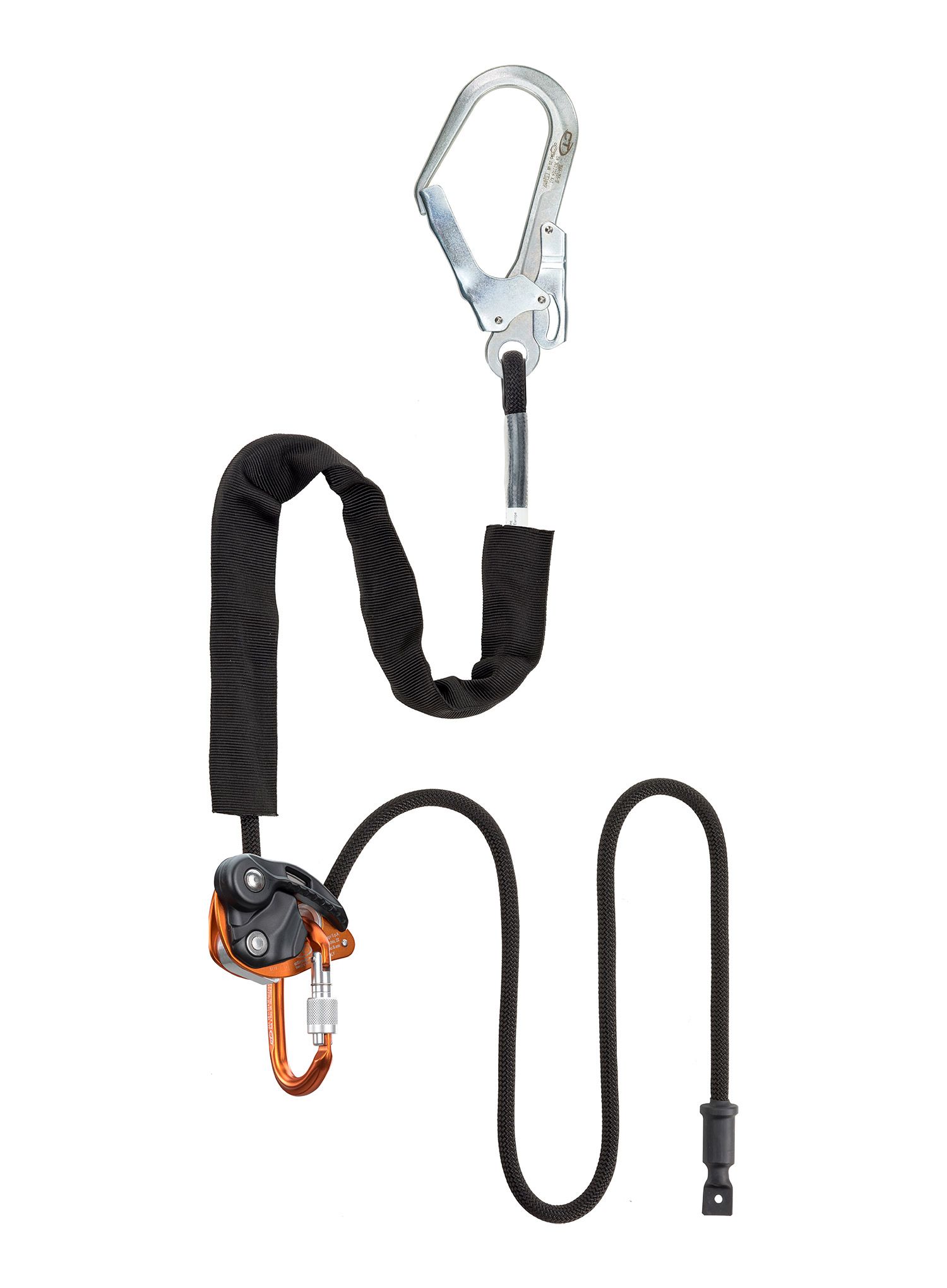 Samovarovalni komplet Climbing Technology/SKYLOTEC Finch+ Steel 2m - black