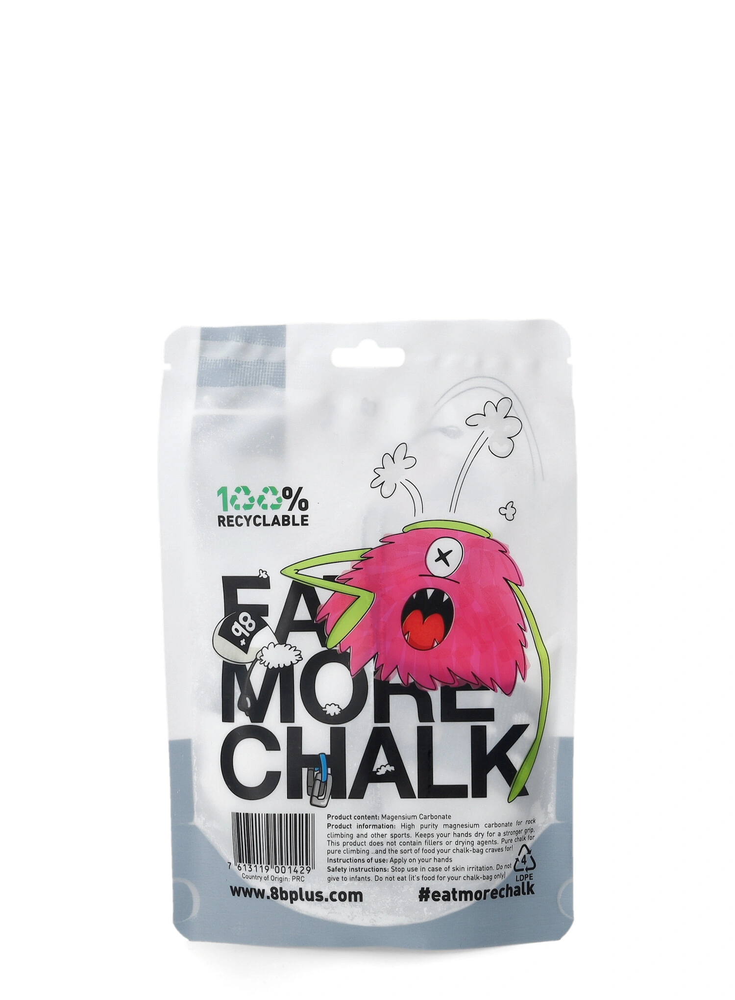 Magnezij 8B+ Chalk Bomb 65G Refillable