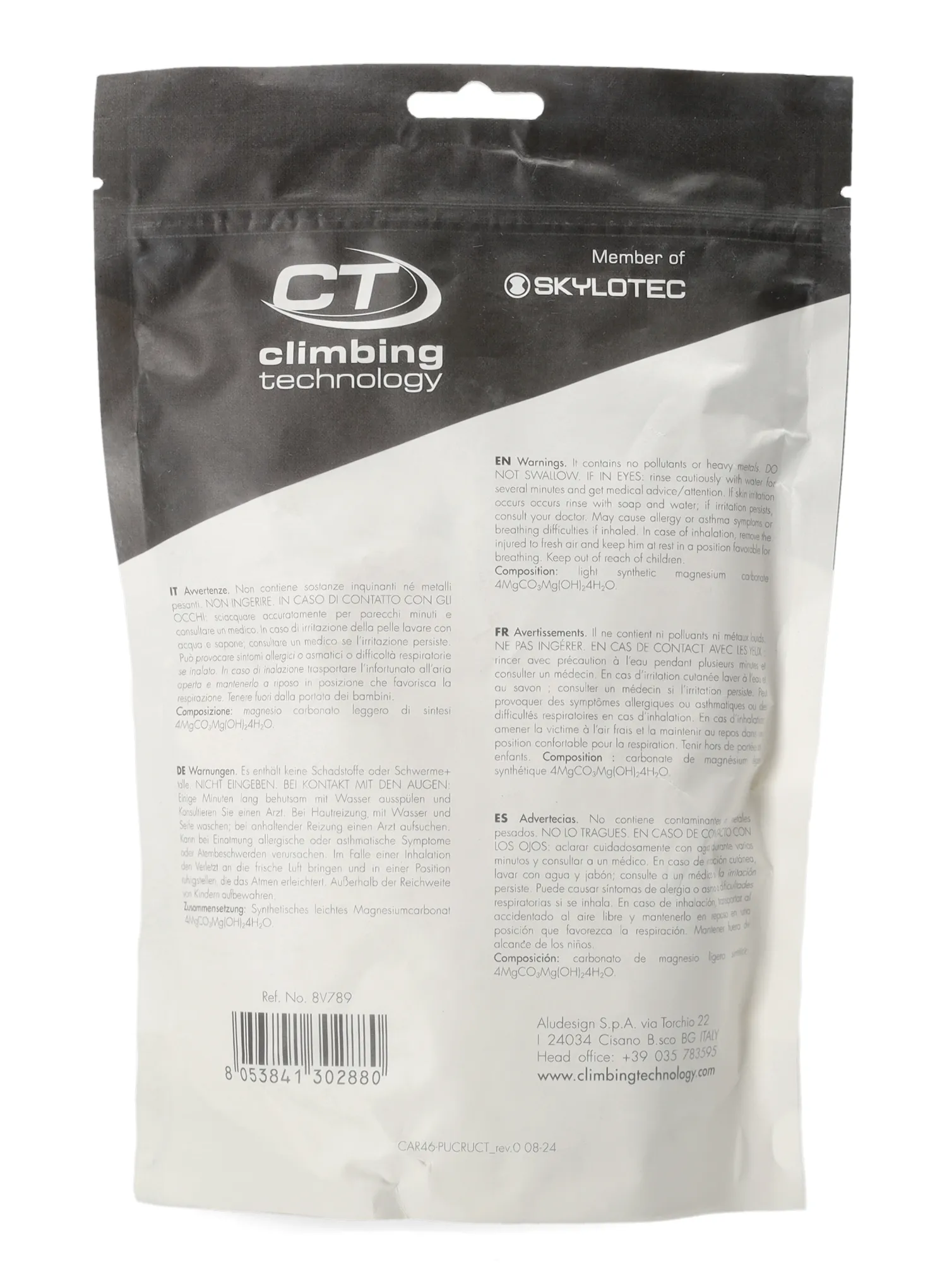 Magnezij Climbing Technology/SKYLOTEC Pure Crunch 200 g