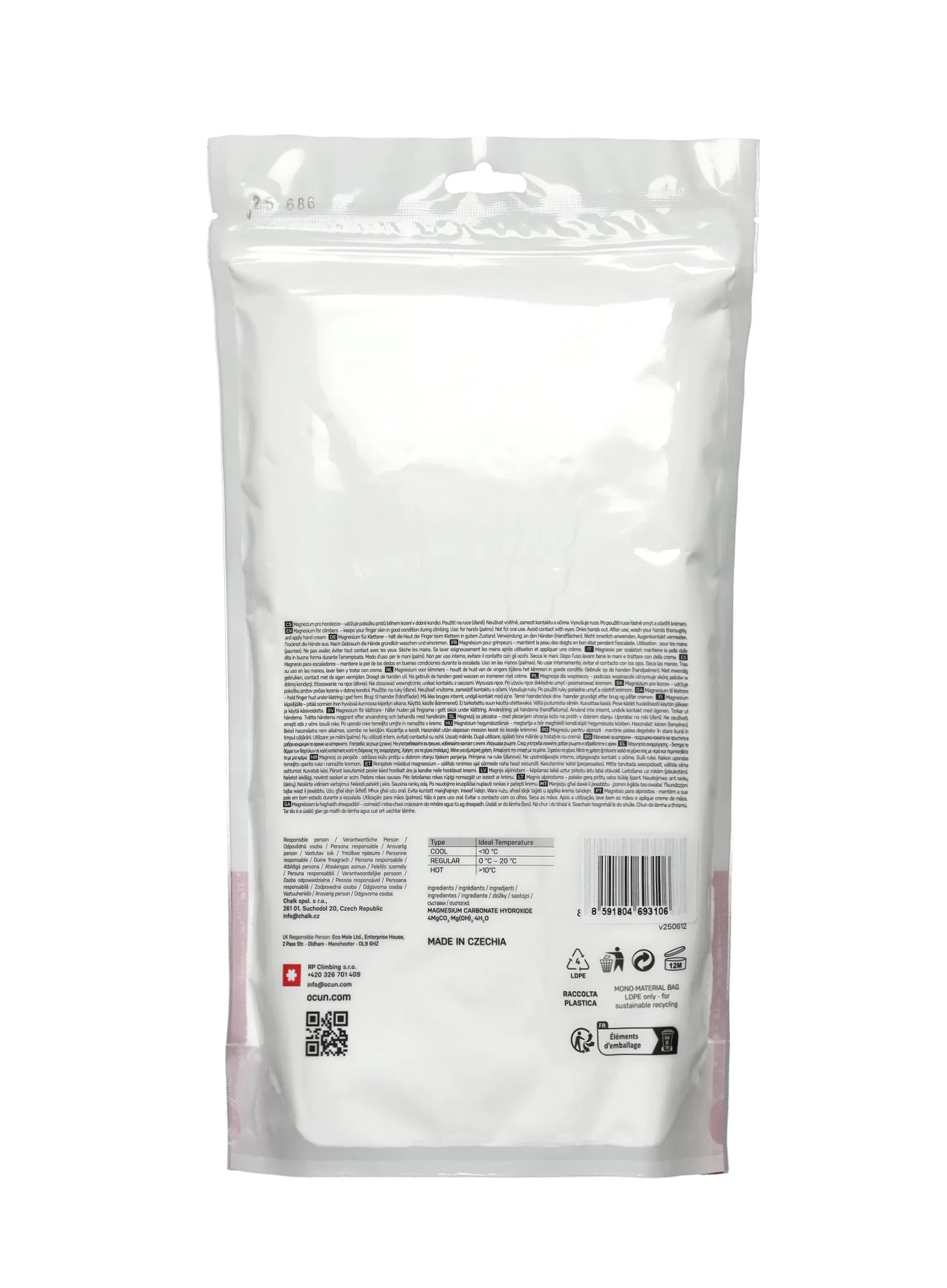 Magnezij Ocun Chalk Powder 250 g