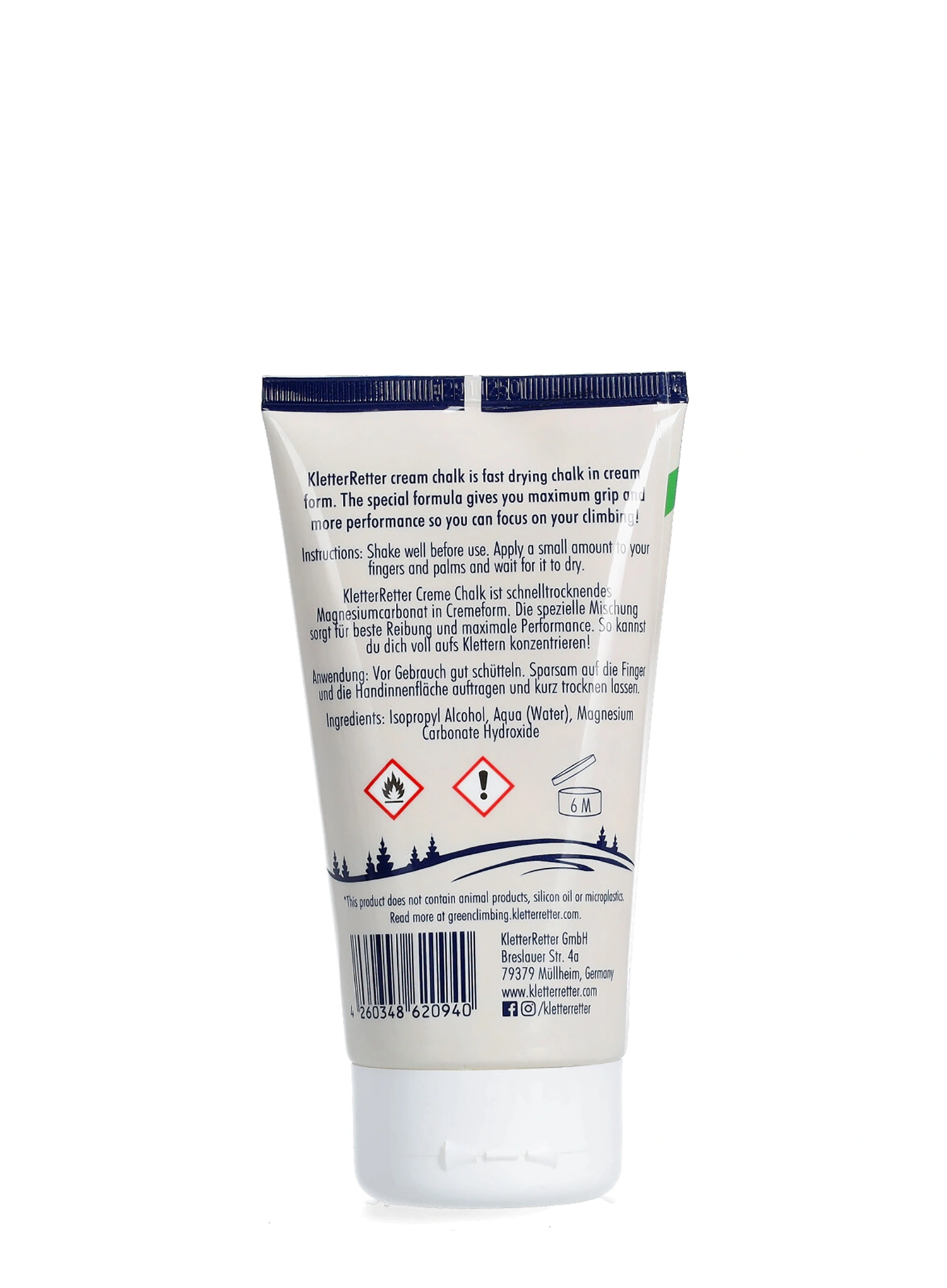 Tekoči magnezij Kletter Retter Creme Chalk 150 ml