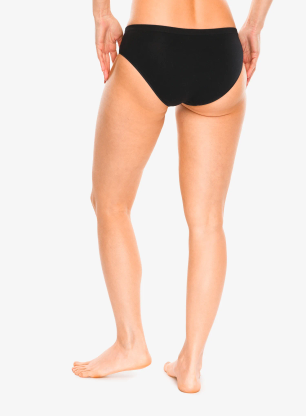 Ženske spodnjice Brubeck Hipster Comfort Cotton - black