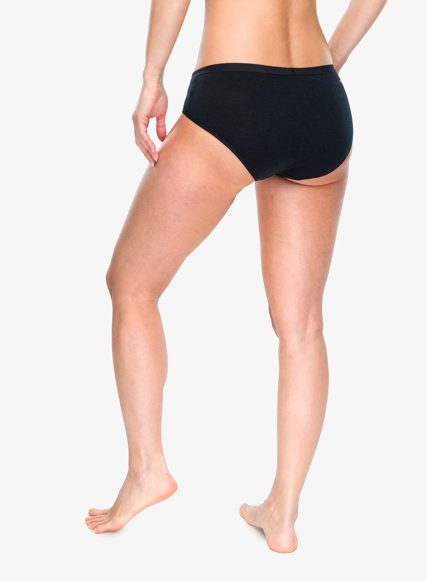 Ženske spodnjice Icebreaker Merino 150 Siren Hipkini 2 Pack - black