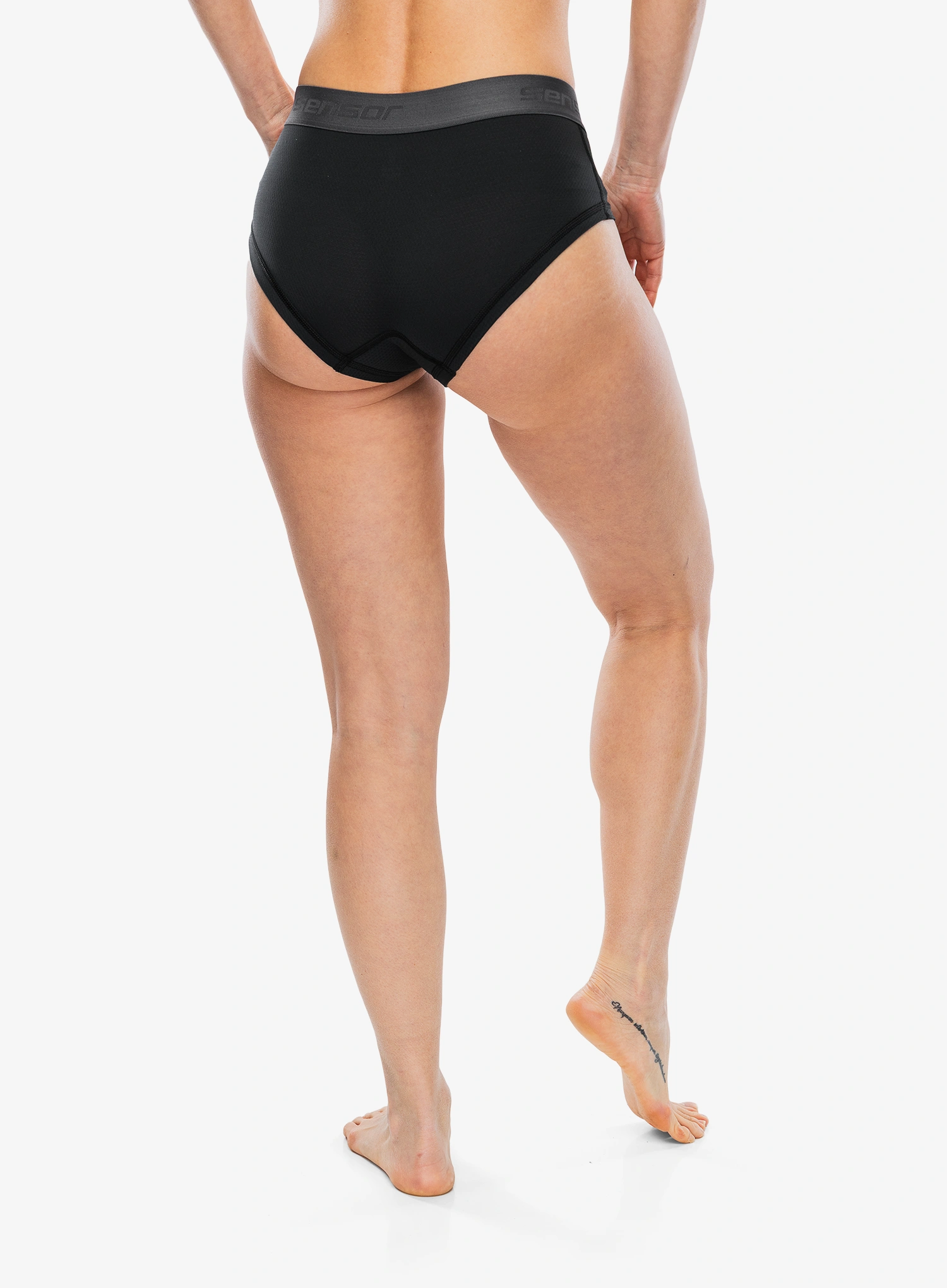 Ženske spodnjice Sensor Coolmax Tech Panties - black