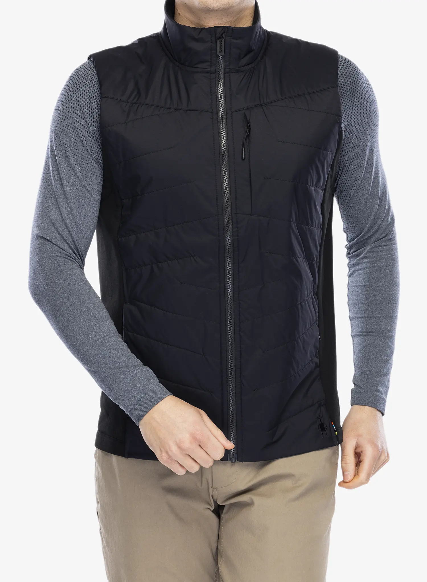 Podložen brezrokavnik Smartwool Smartloft Vest - black