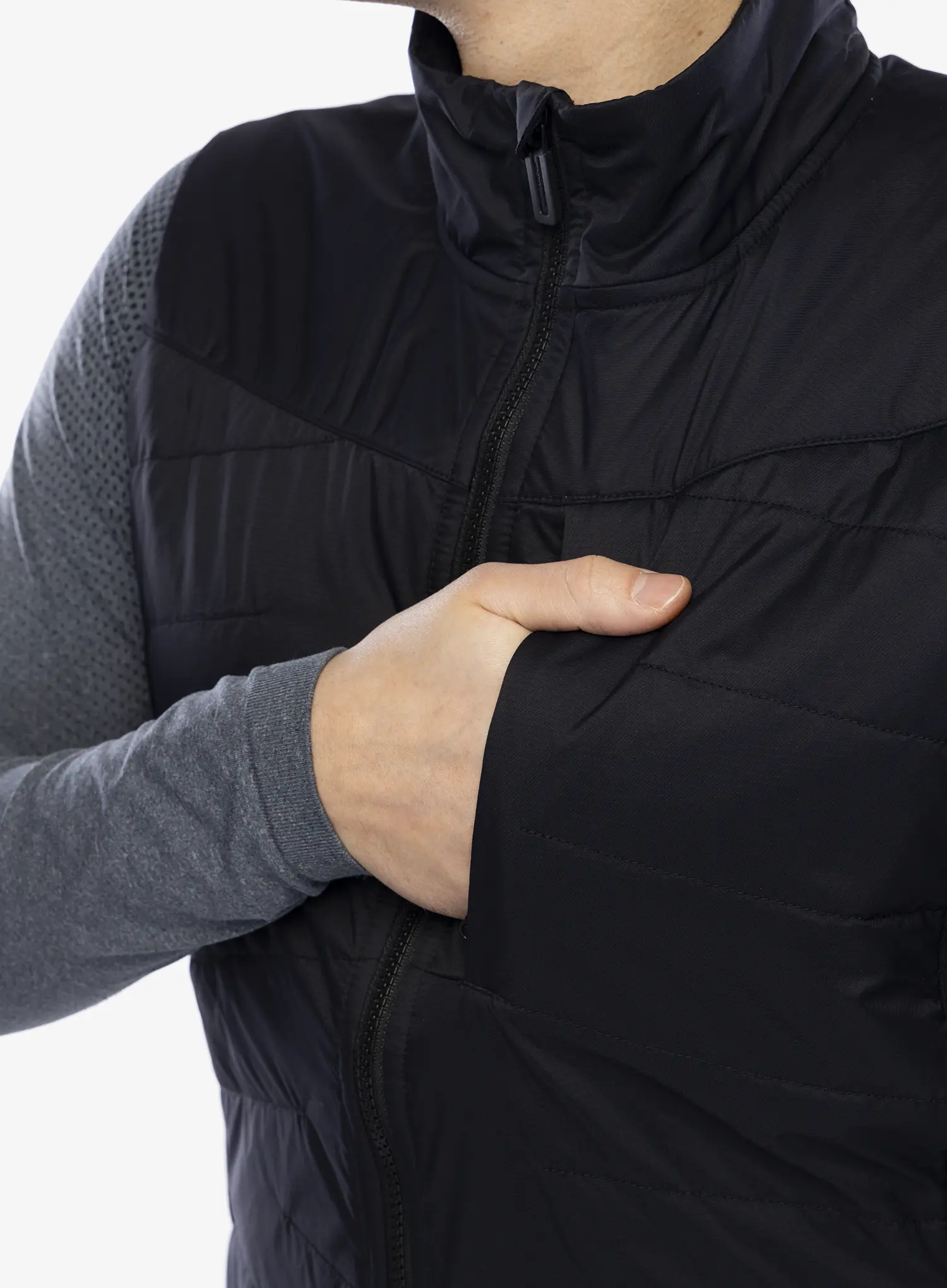 Podložen brezrokavnik Smartwool Smartloft Vest - black