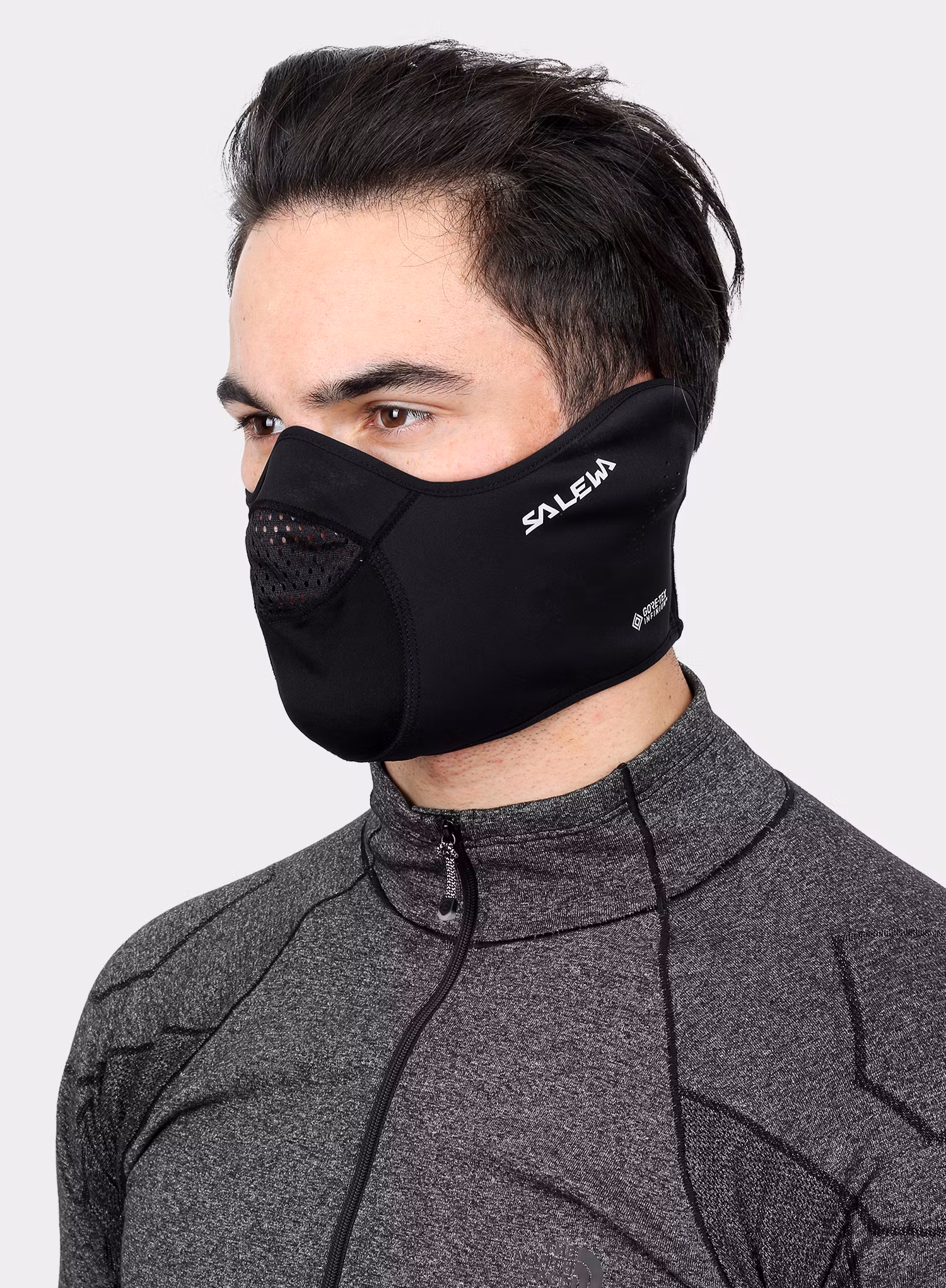 Zimska maska Salewa Ortles 2 WS Facemask - black out