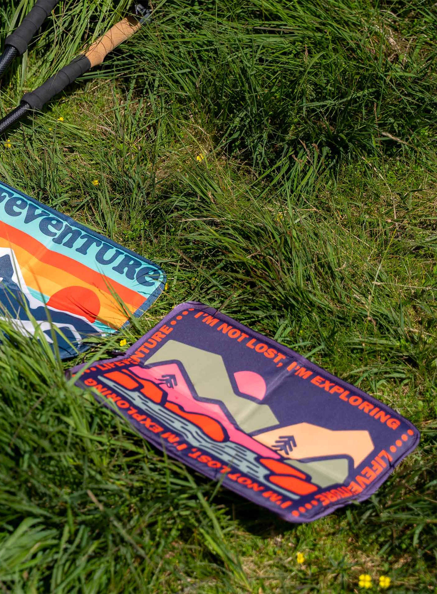 Podloga za sedenje Lifeventure Sit Mat - mountain