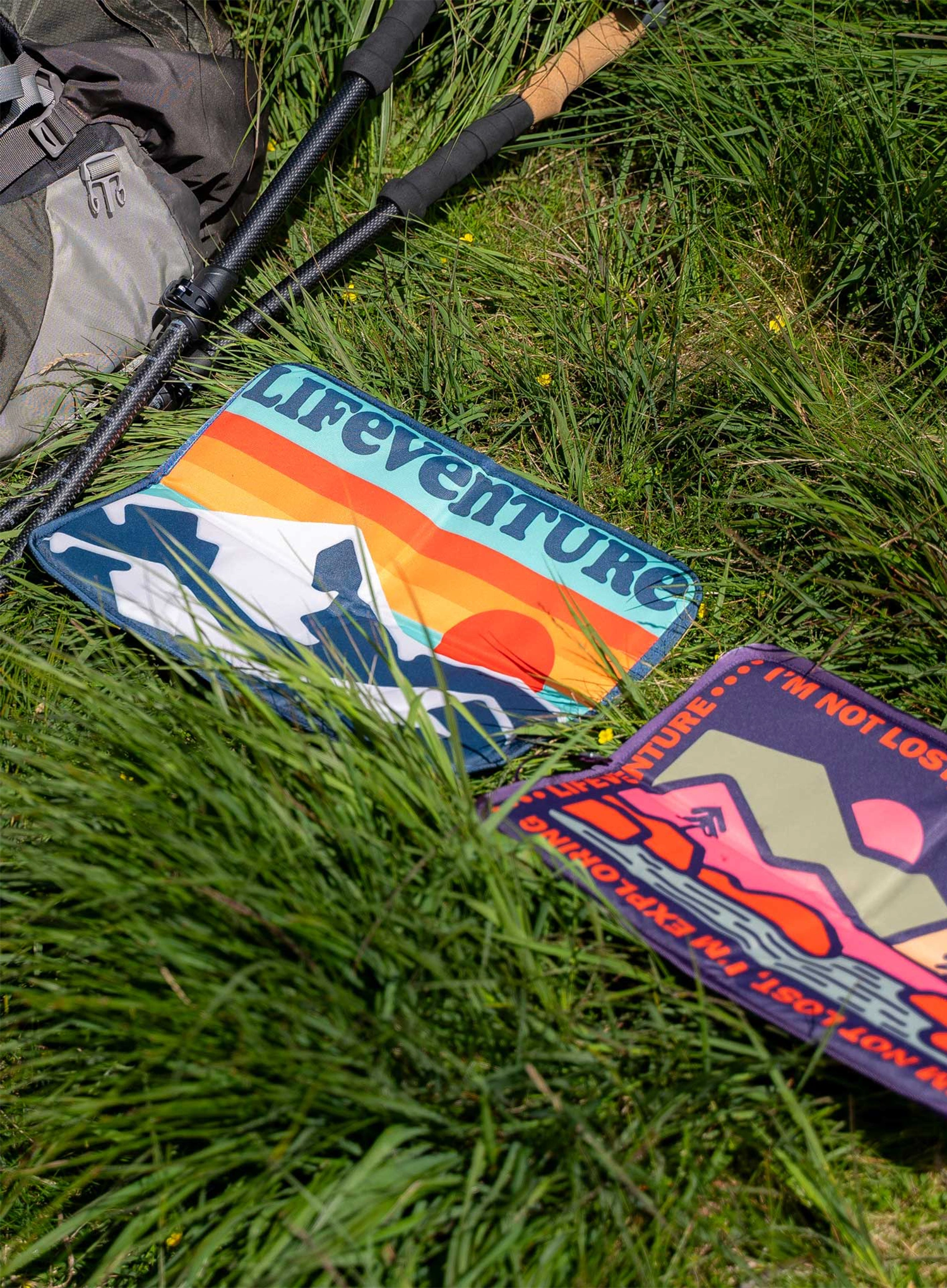 Podloga za sedenje Lifeventure Sit Mat - retro