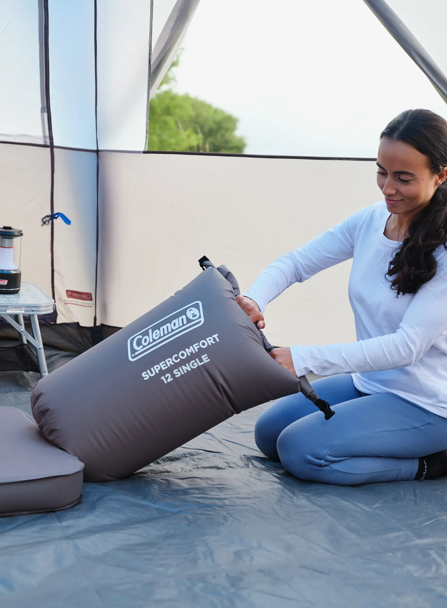 Samonapihljiva blazina Coleman Supercomfort 7.5 Single