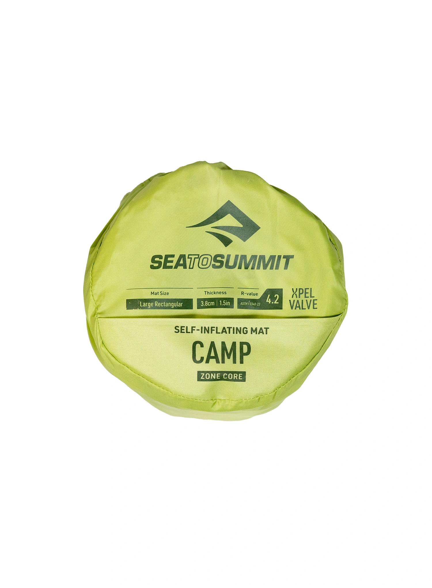 Samonapihljiva blazina Sea to Summit Camp Mat L - tarragon